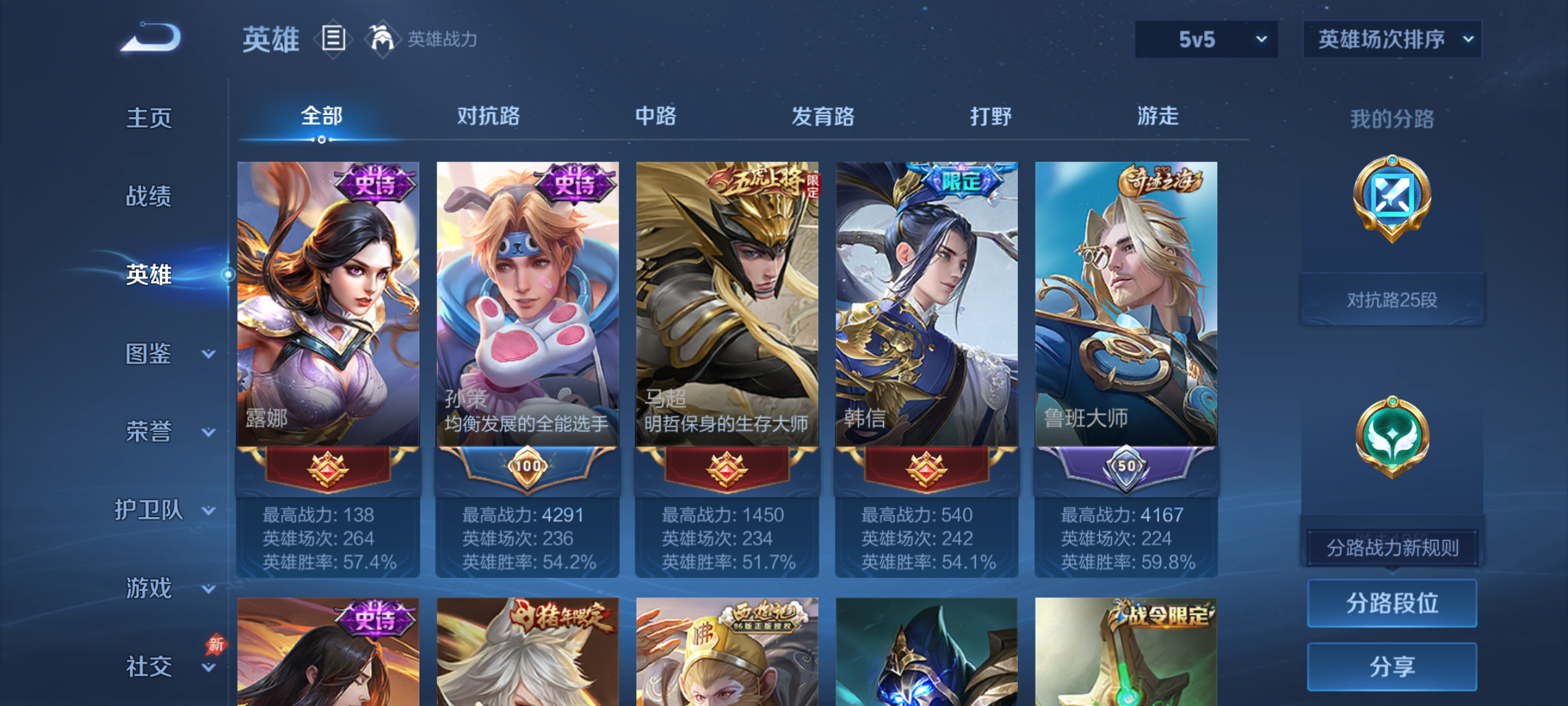 WZQM4311217王者荣耀账号详情图6