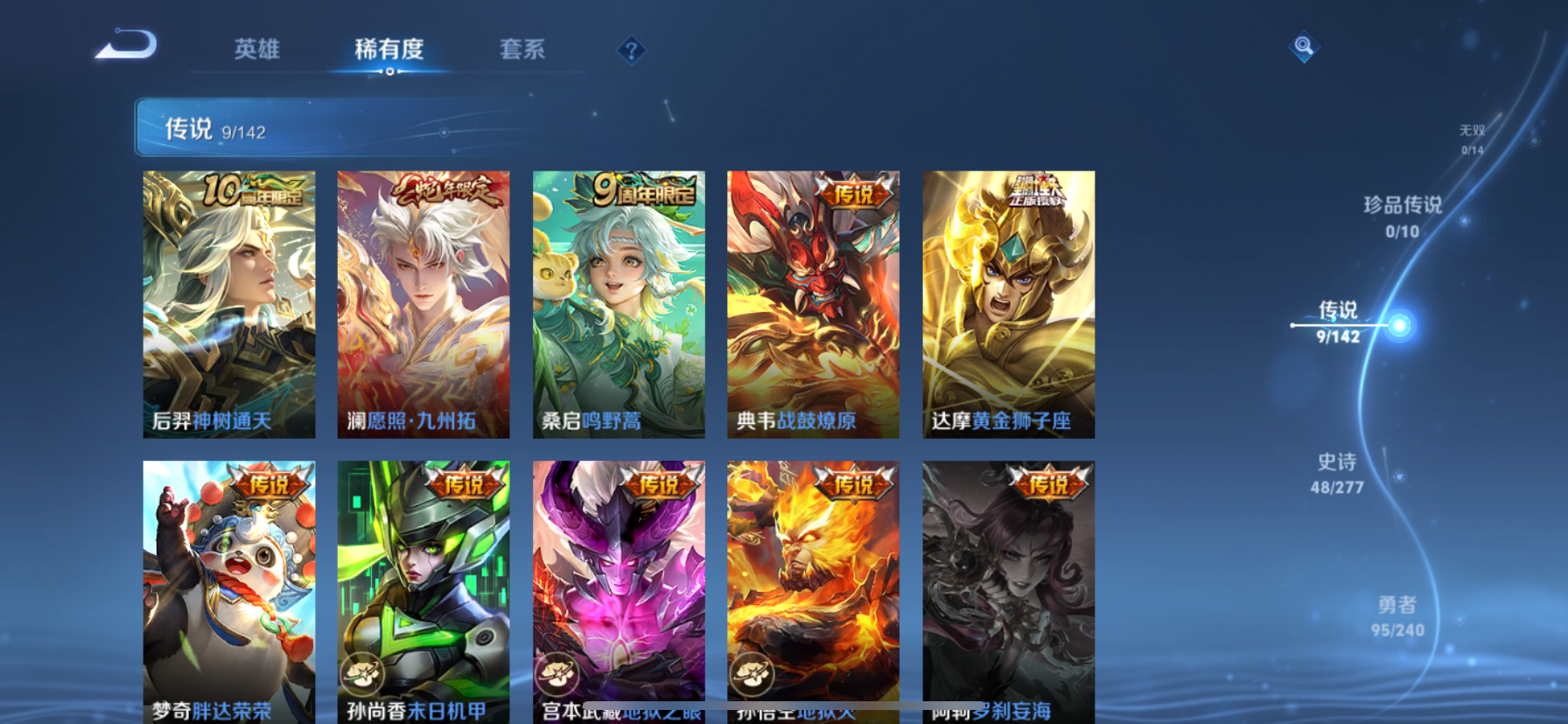 WZLX4327079王者荣耀账号详情图13