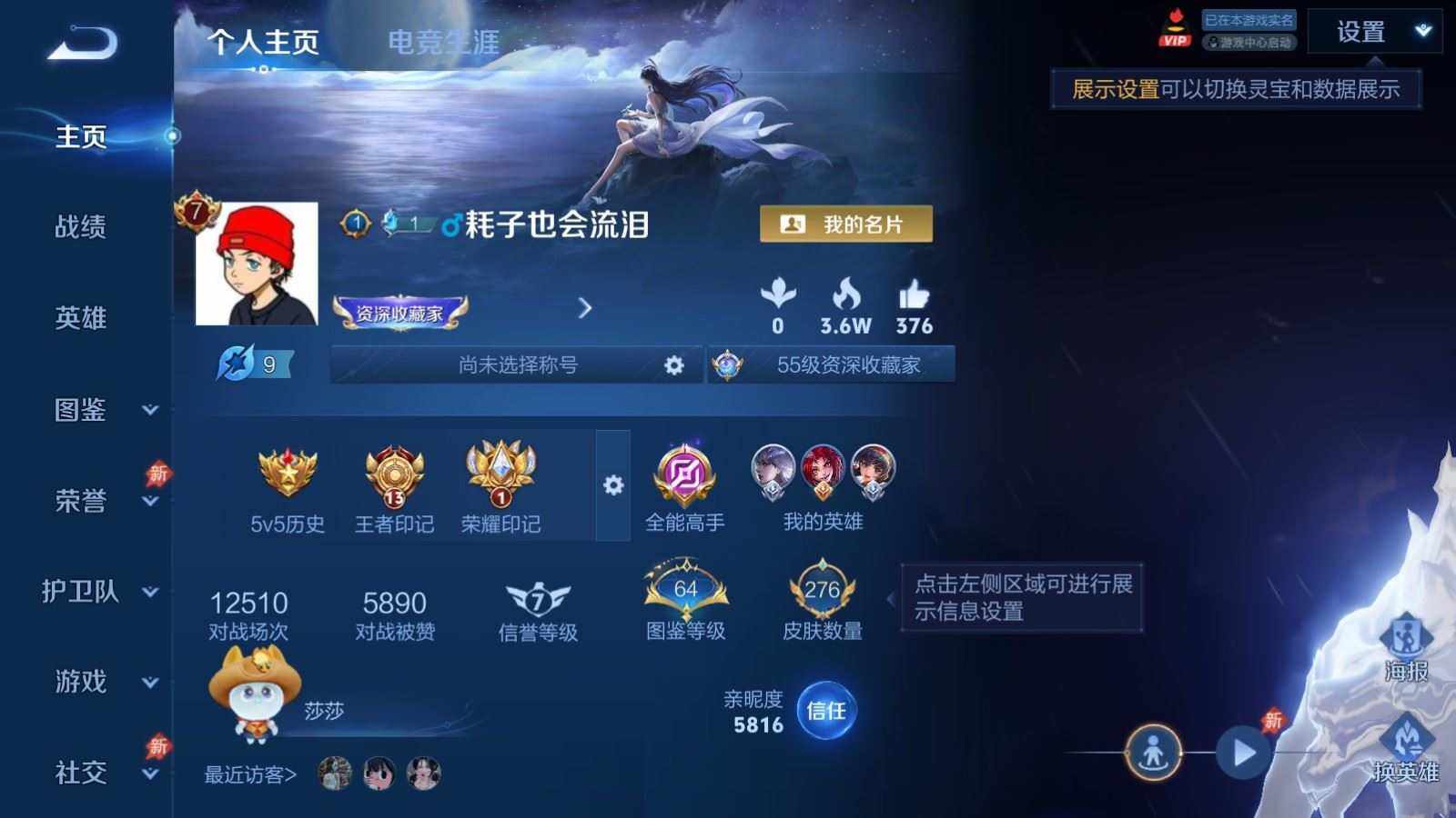 WZQM4312016王者荣耀账号详情图4