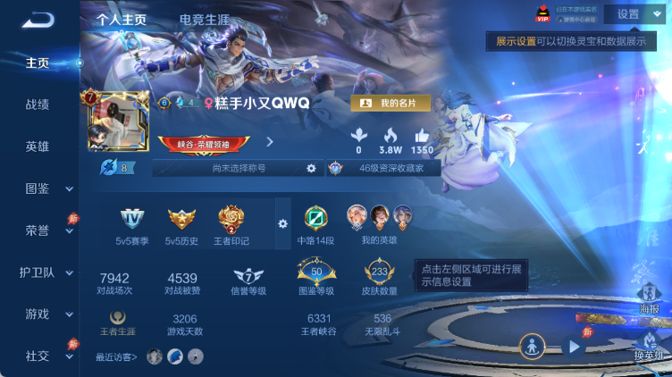 WZQM4313646王者荣耀账号详情图3