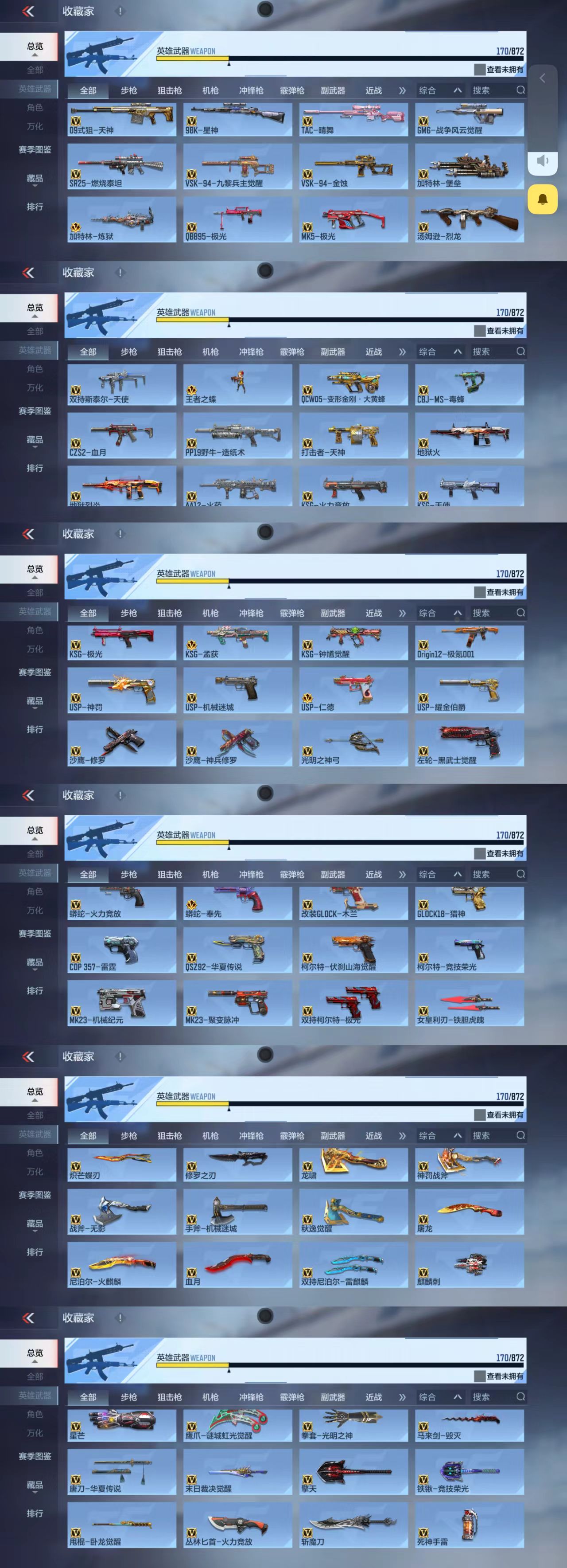 CFMCW429288枪战王者账号详情图4