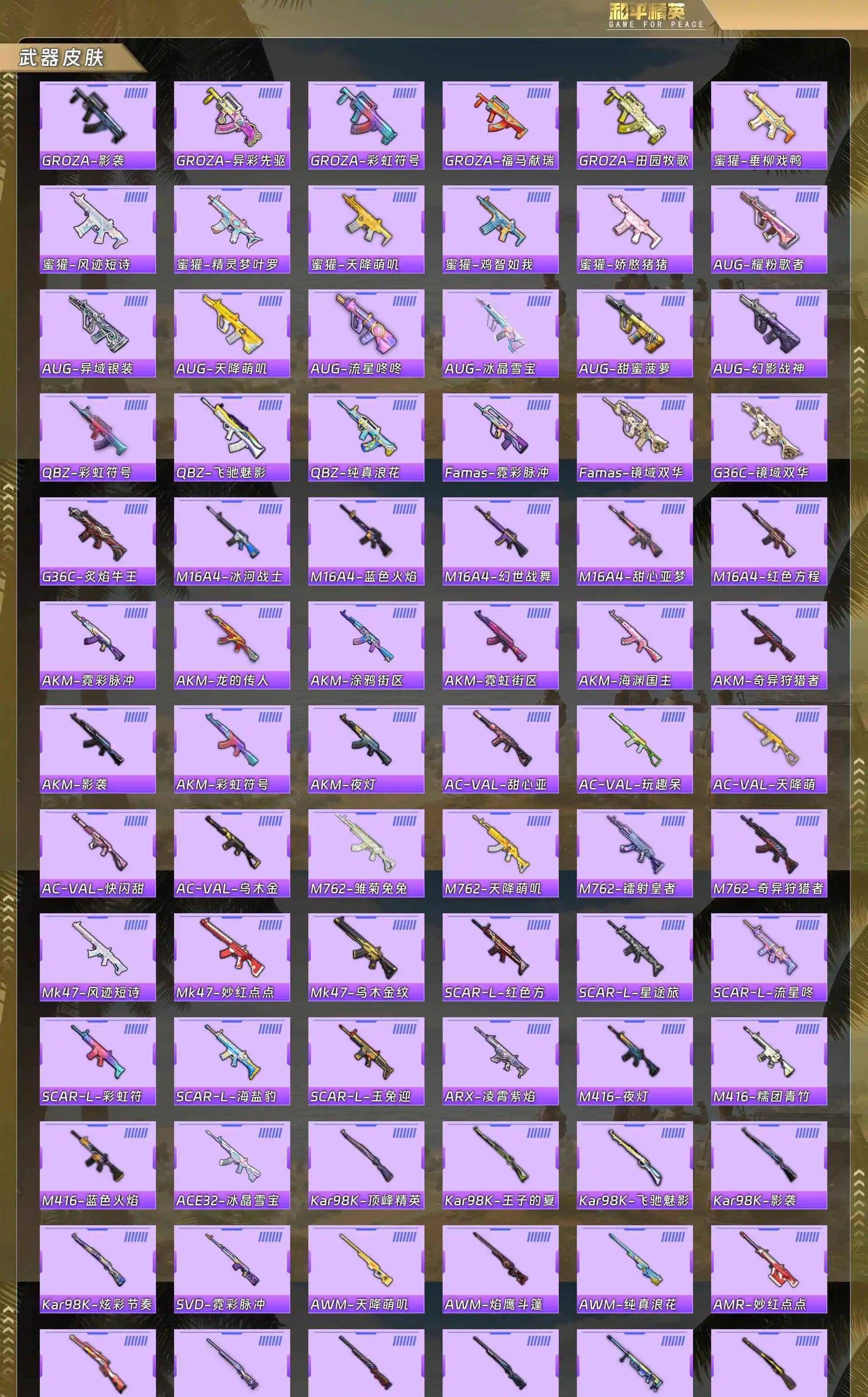 HPCMW4193634和平精英账号详情图5