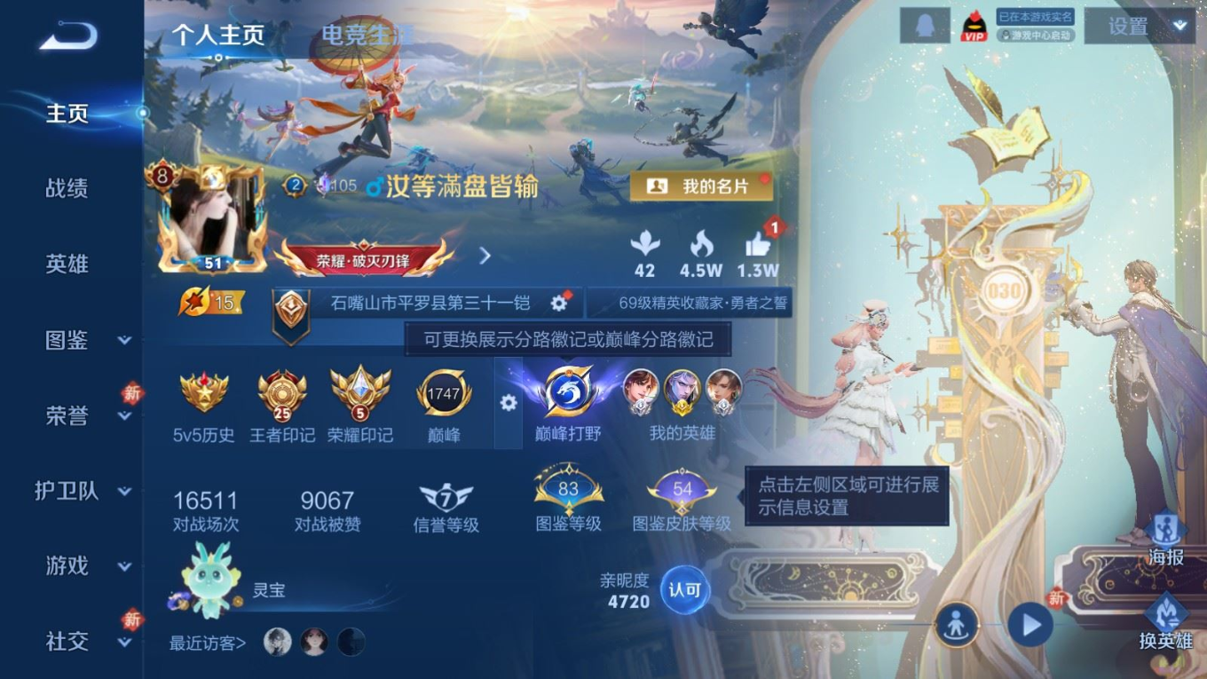 WZQM4328827王者荣耀账号详情图4