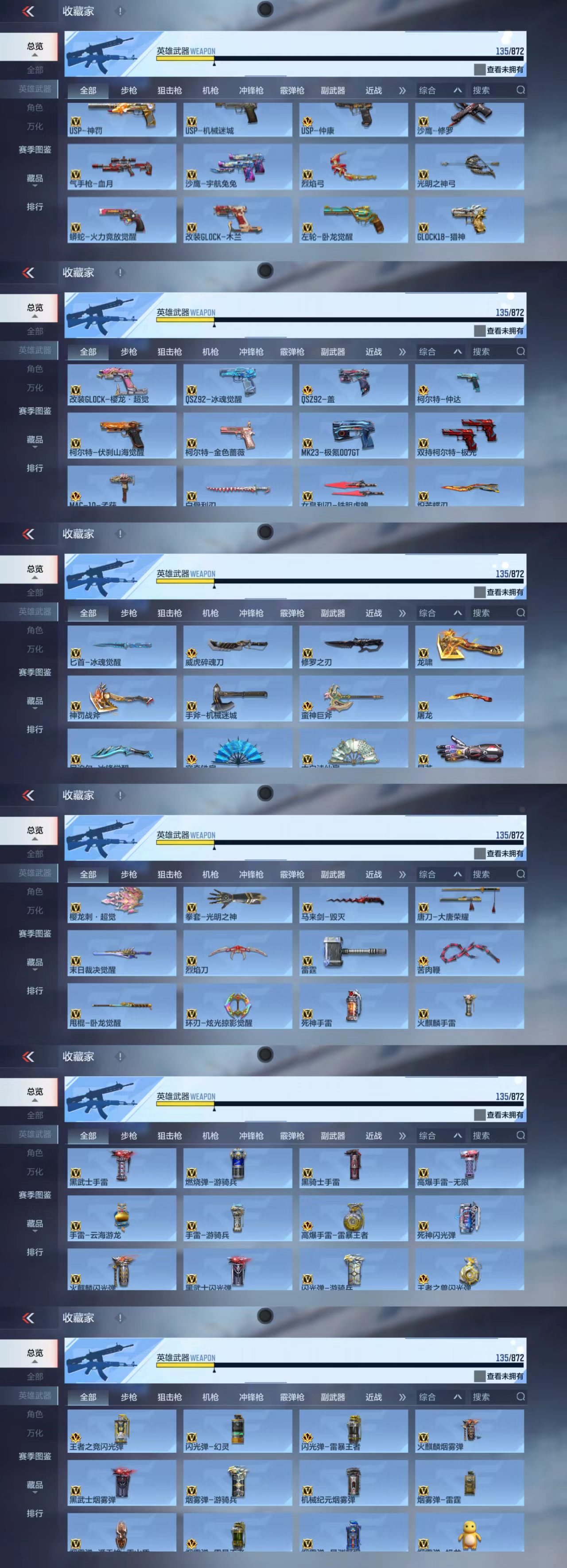 CFMCW429600枪战王者账号详情图4