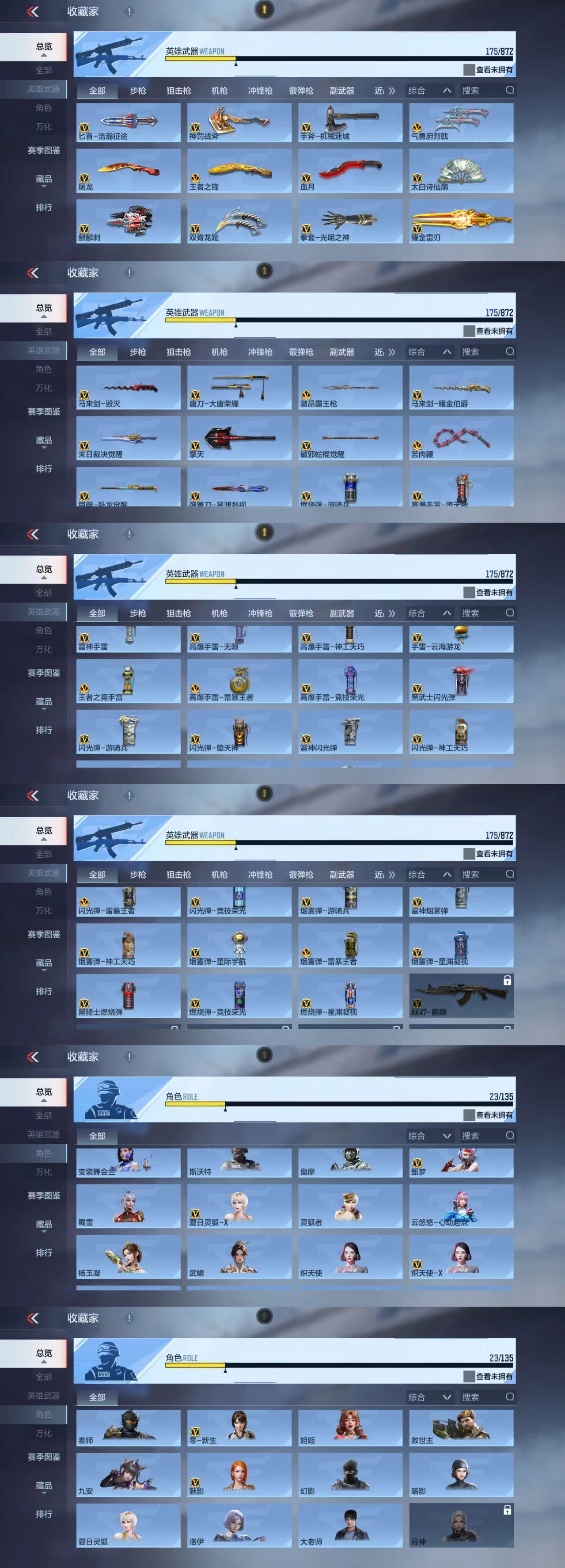 CFMCW429745枪战王者账号详情图5