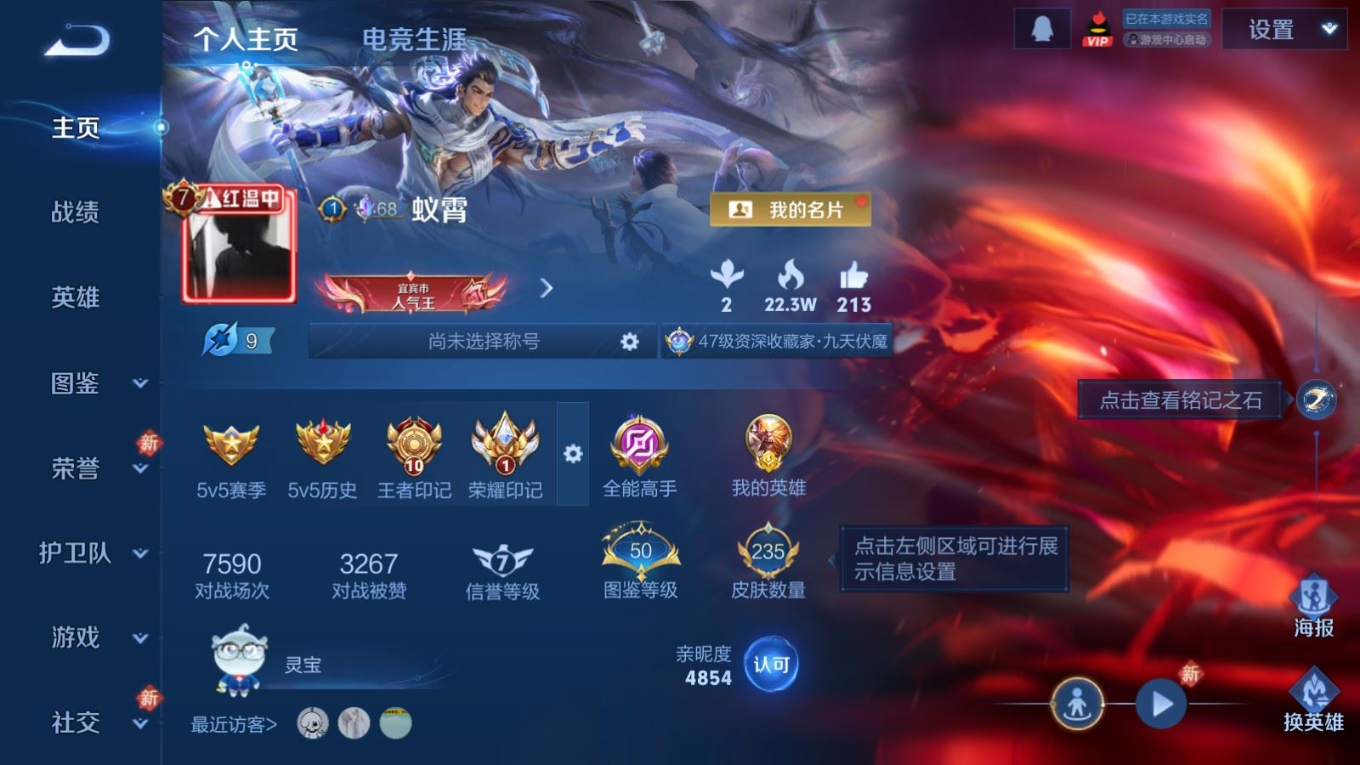 WZQM4331575王者荣耀账号详情图4