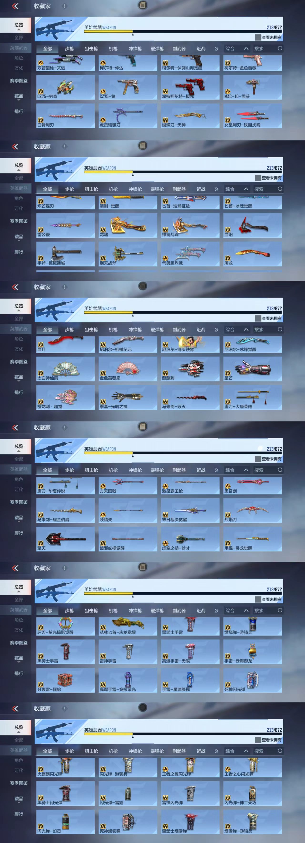 CFMCW429747枪战王者账号详情图4