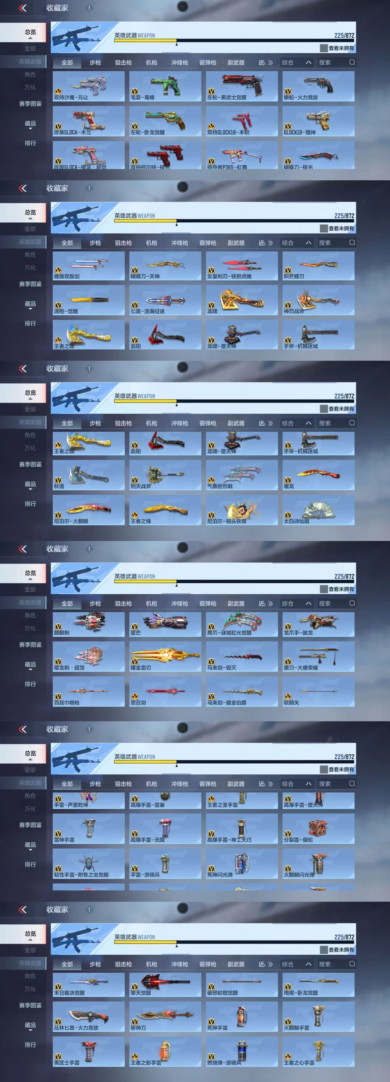 CFMCW429950枪战王者账号详情图5