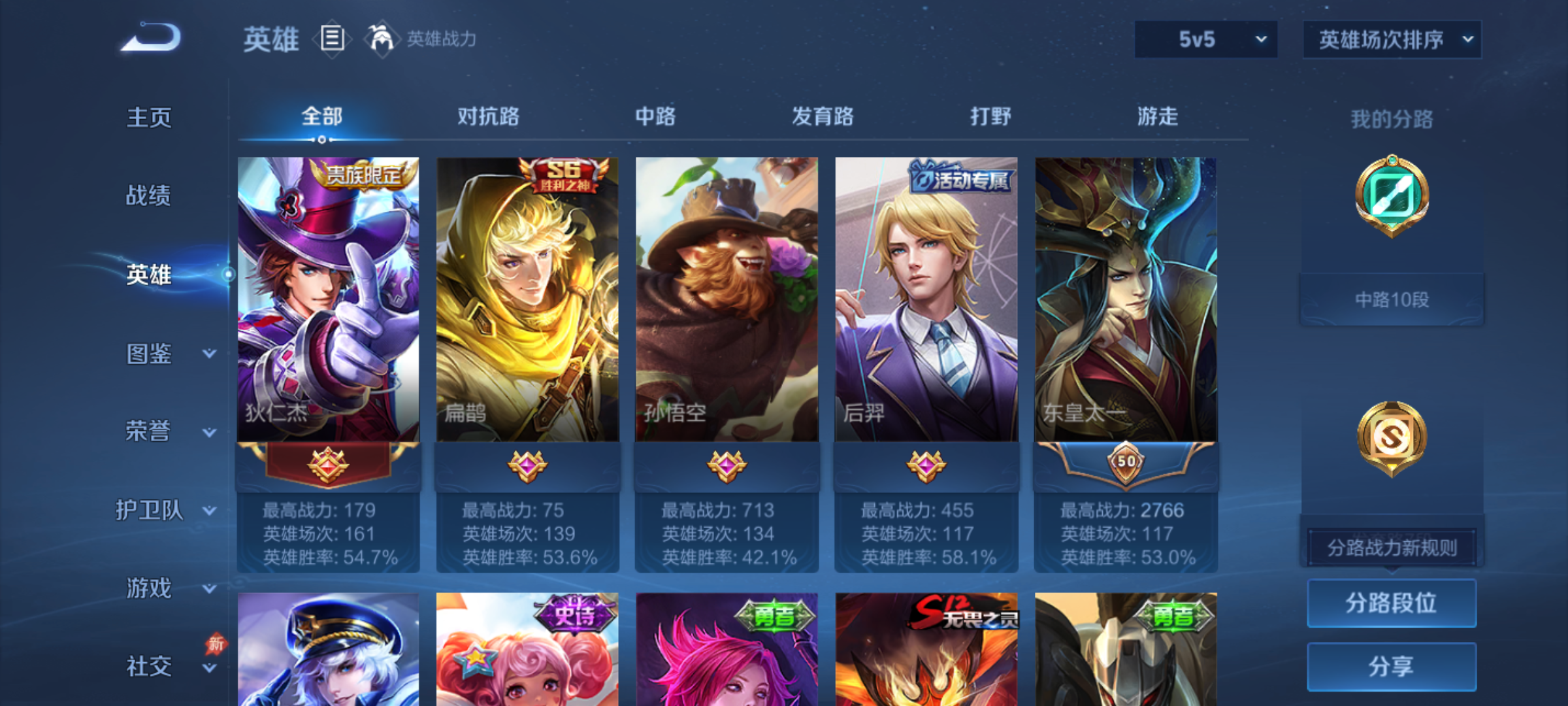WZCMW4342283王者荣耀账号详情图5
