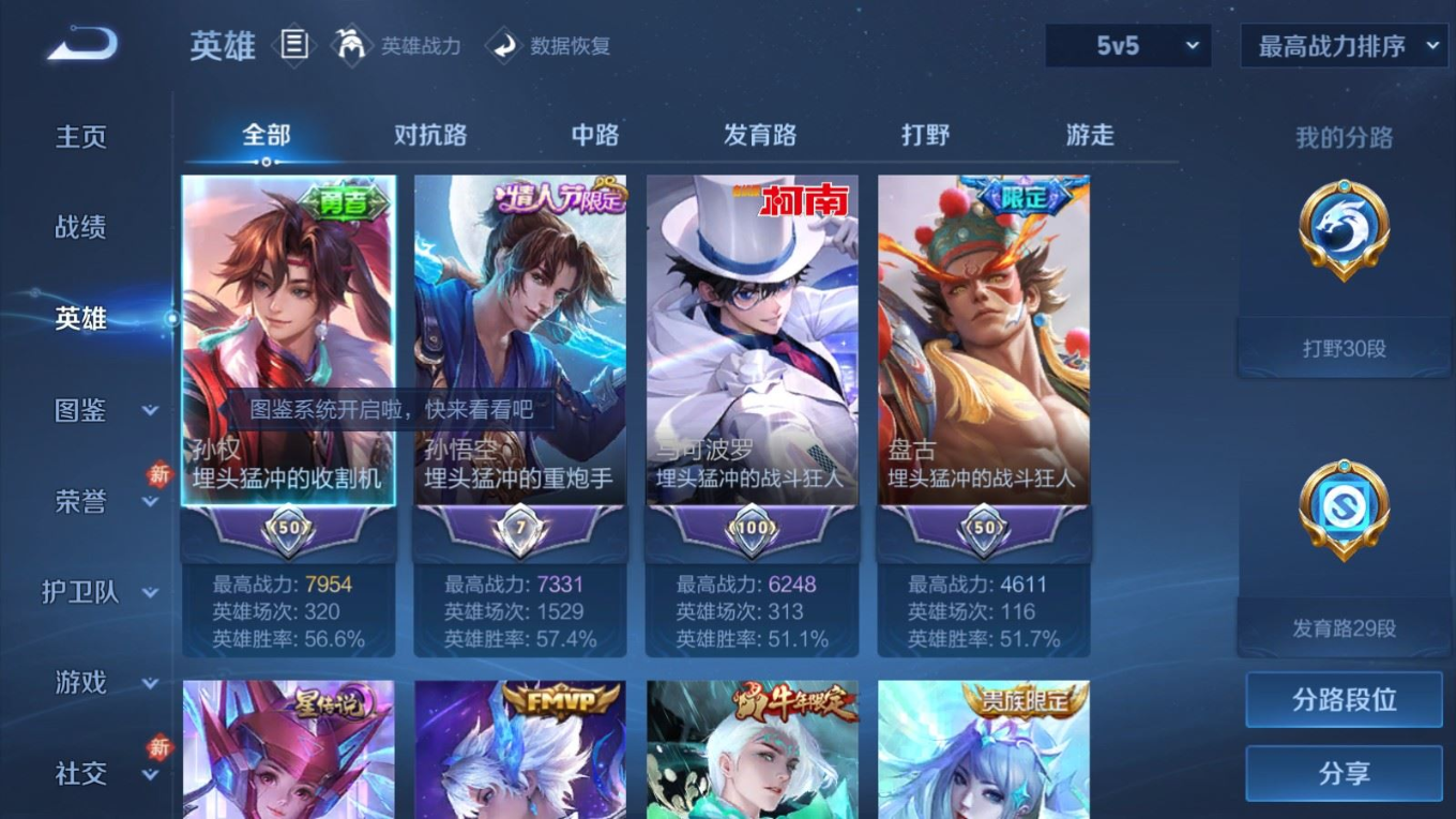 WZQM4326918王者荣耀账号详情图5