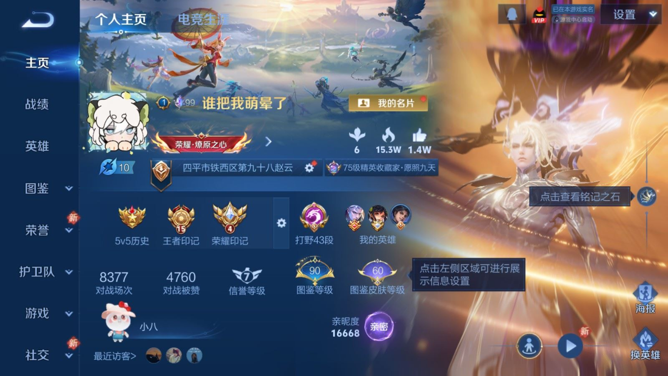 WZQM4325644王者荣耀账号详情图4