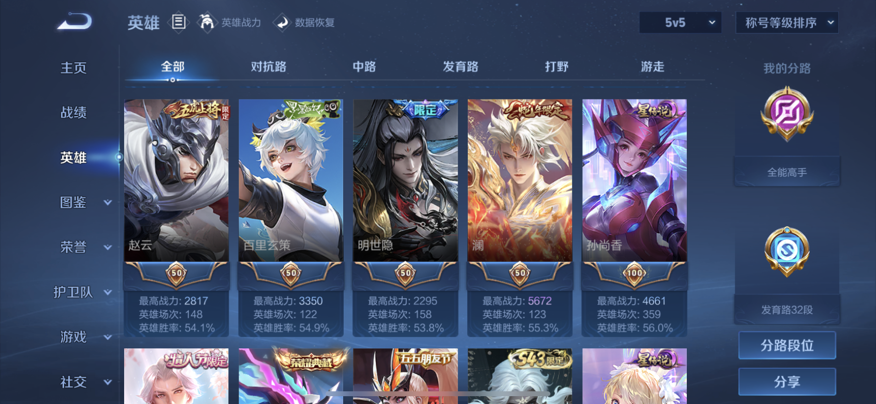 WZLX4328780王者荣耀账号详情图6