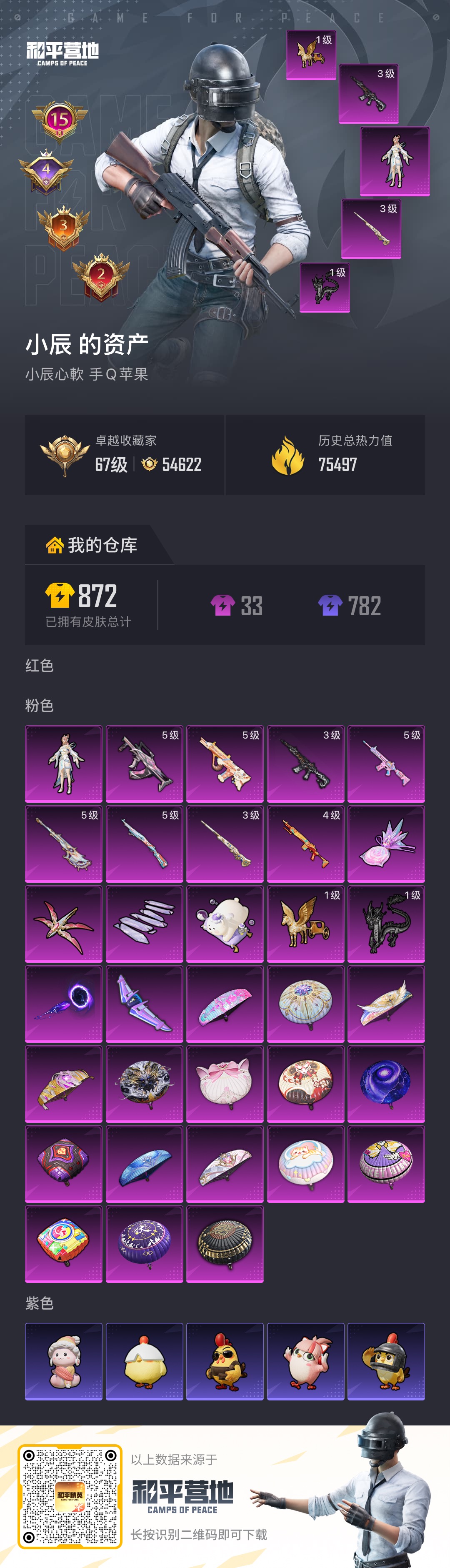 HPLX4188263和平精英账号详情图2