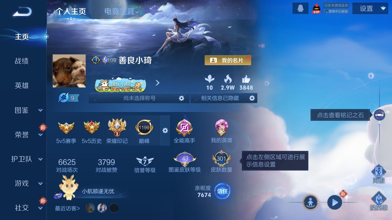 WZQM4329738王者荣耀账号详情图5