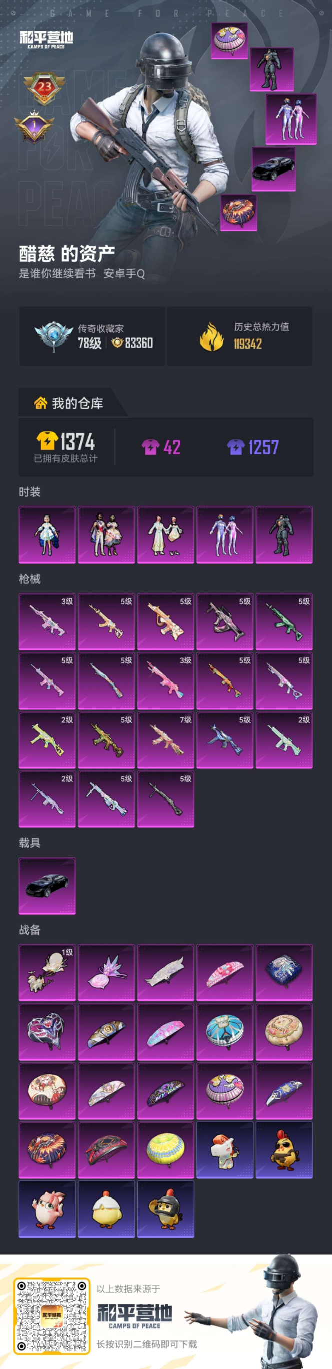 HPQM4191420和平精英账号详情图4