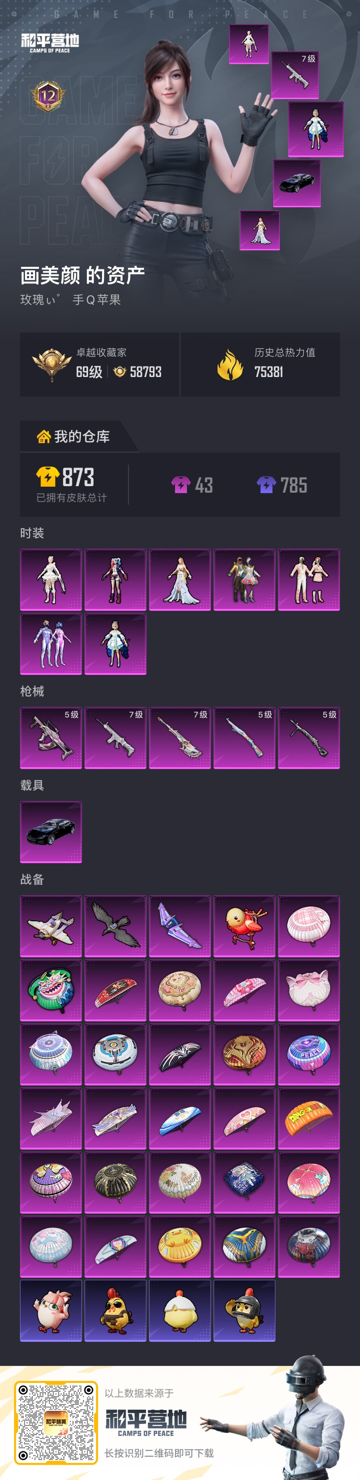 HPQM4192571和平精英账号详情图15