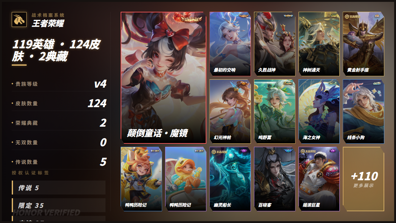 WZQM4335049王者荣耀账号详情图3