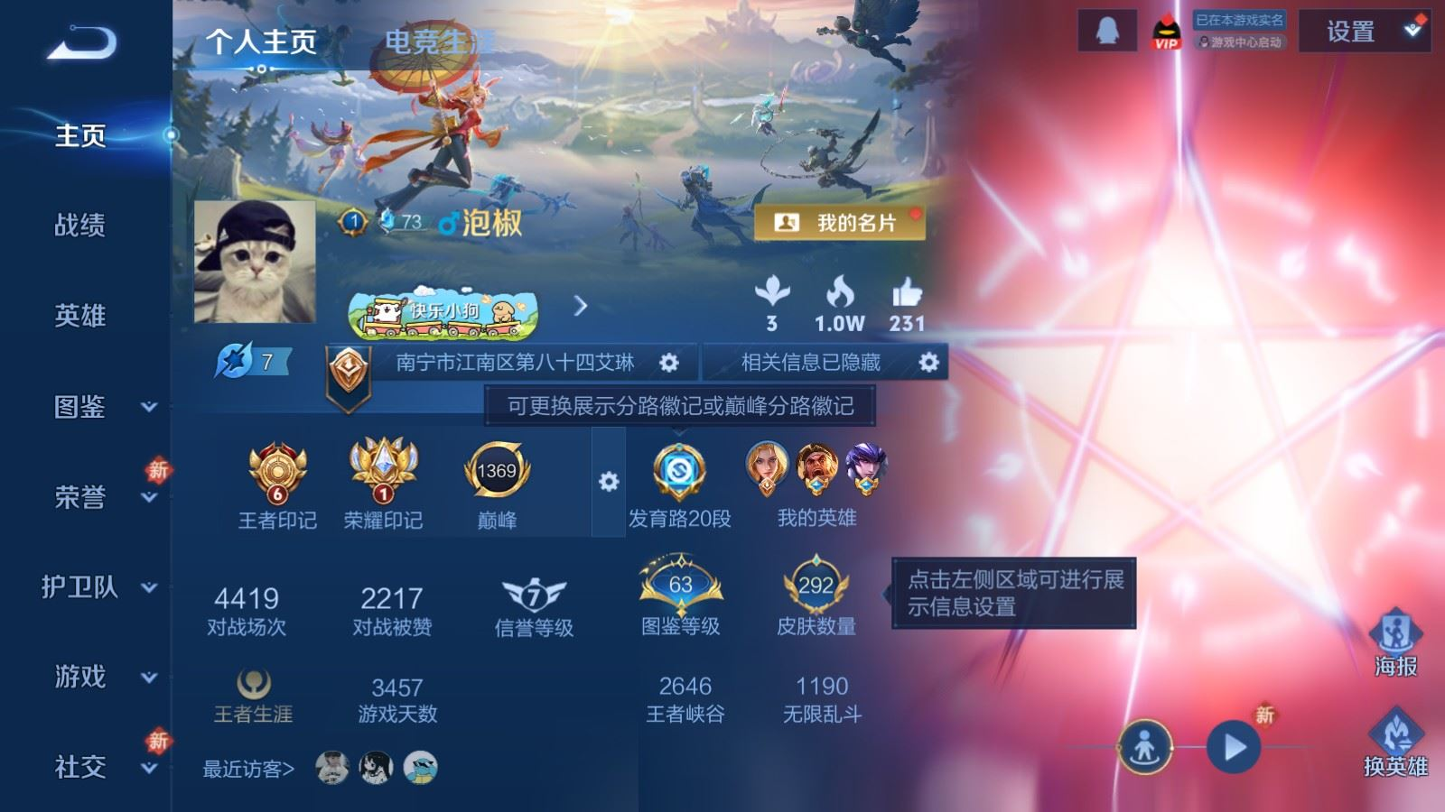 WZQM4335196王者荣耀账号详情图3