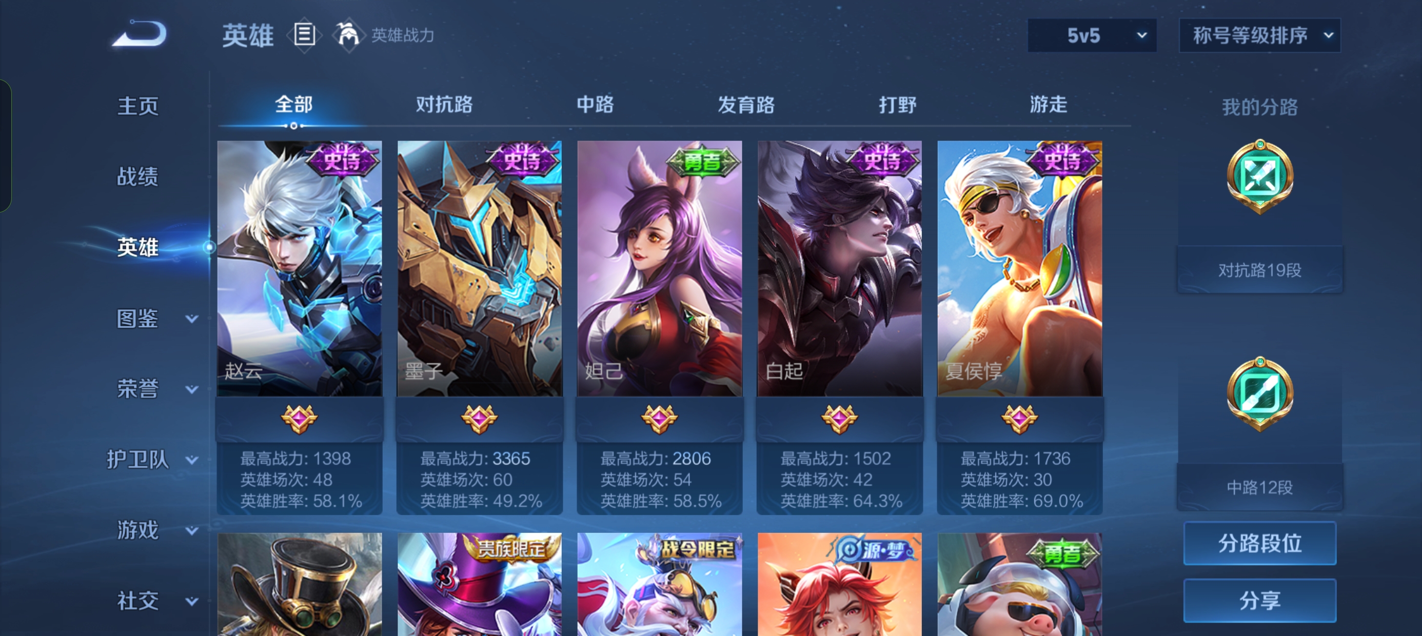 WZLX4335692王者荣耀账号详情图4