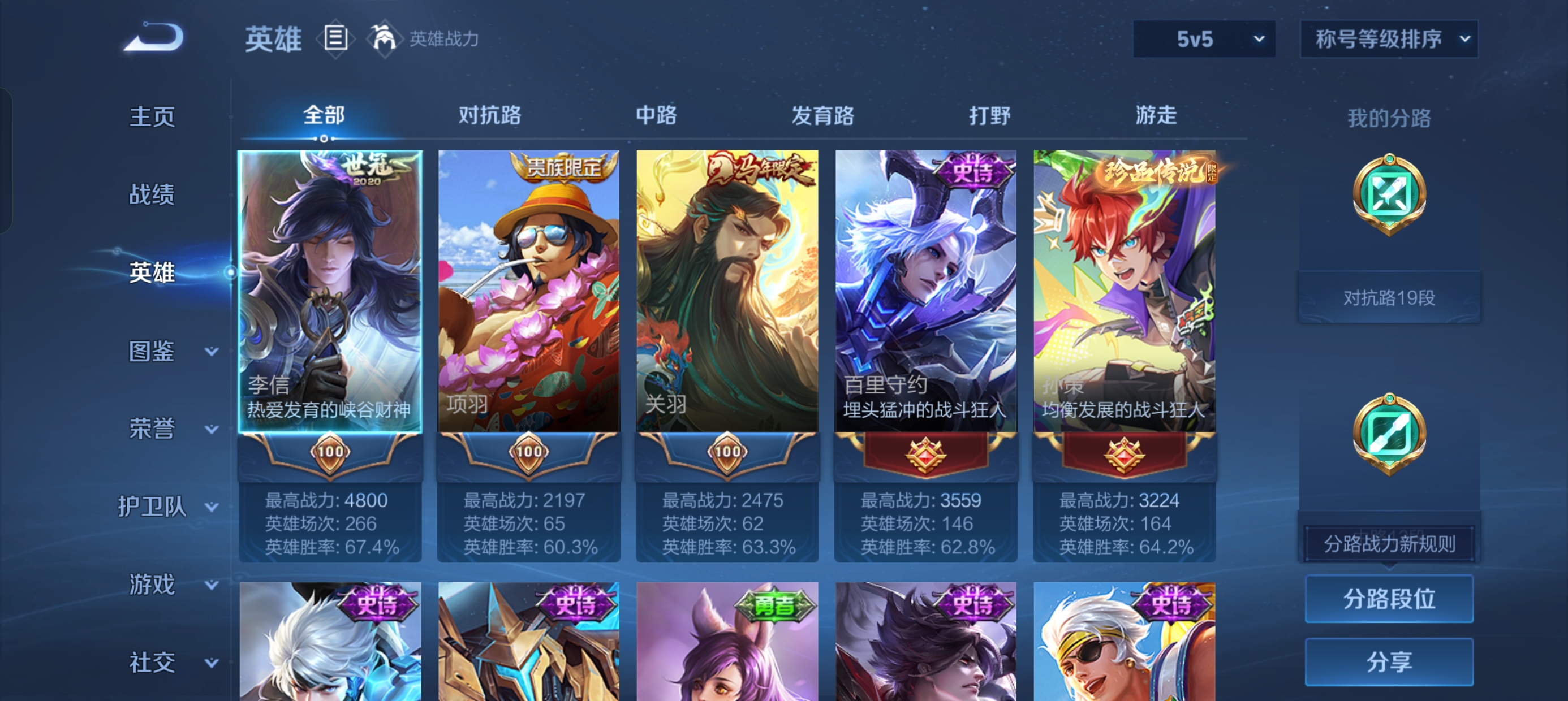 WZLX4335692王者荣耀账号详情图3