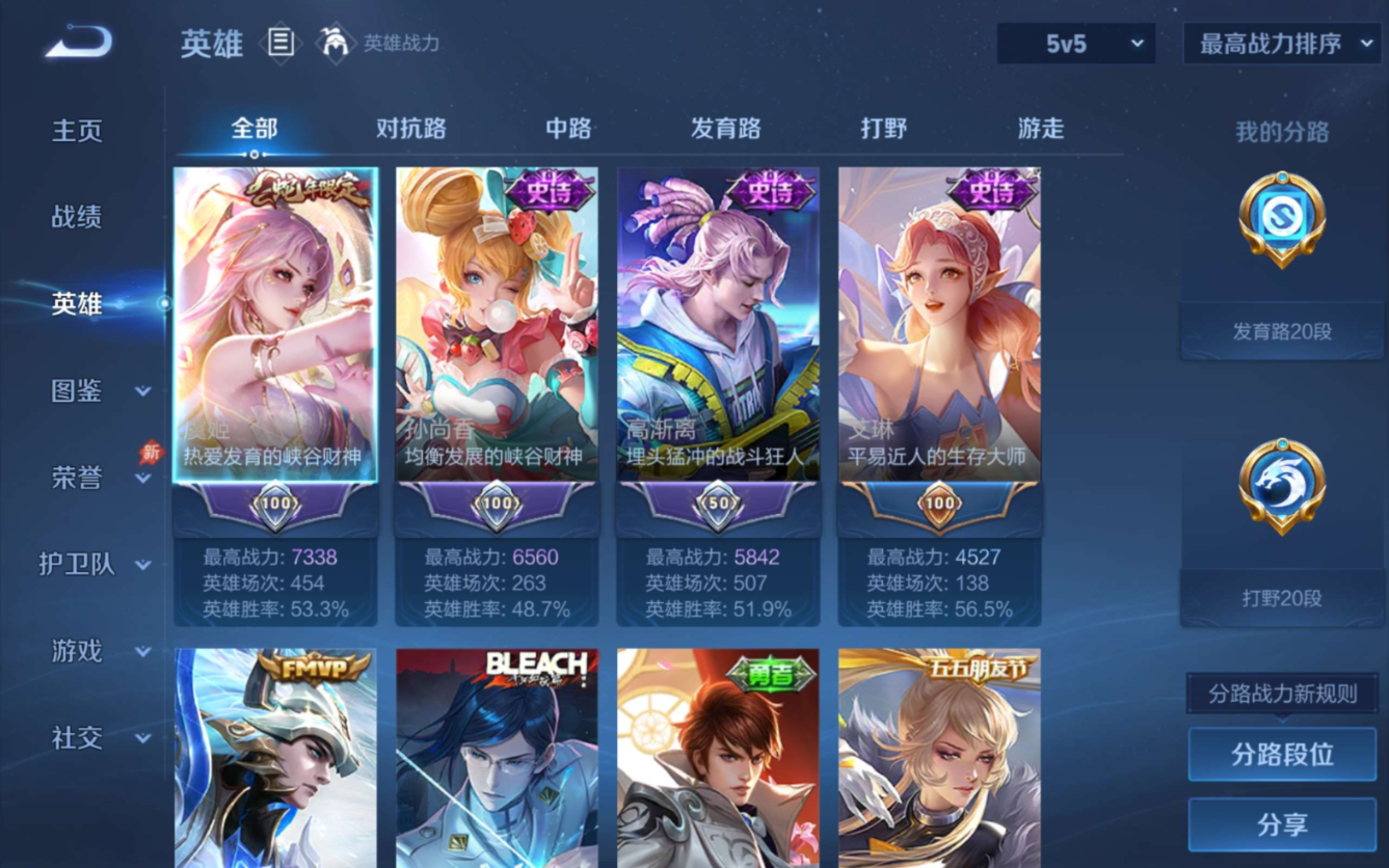 WZQM4335604王者荣耀账号详情图5