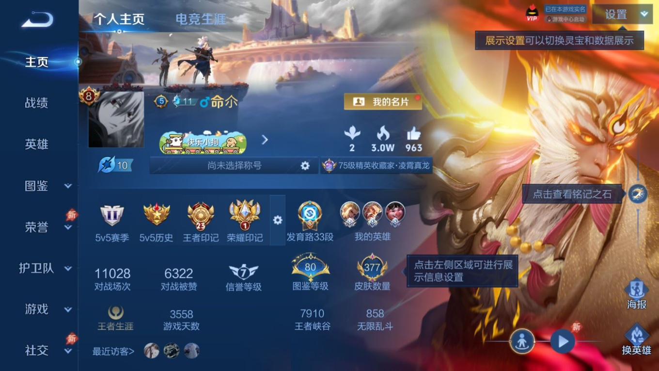 WZQM4335832王者荣耀账号详情图4