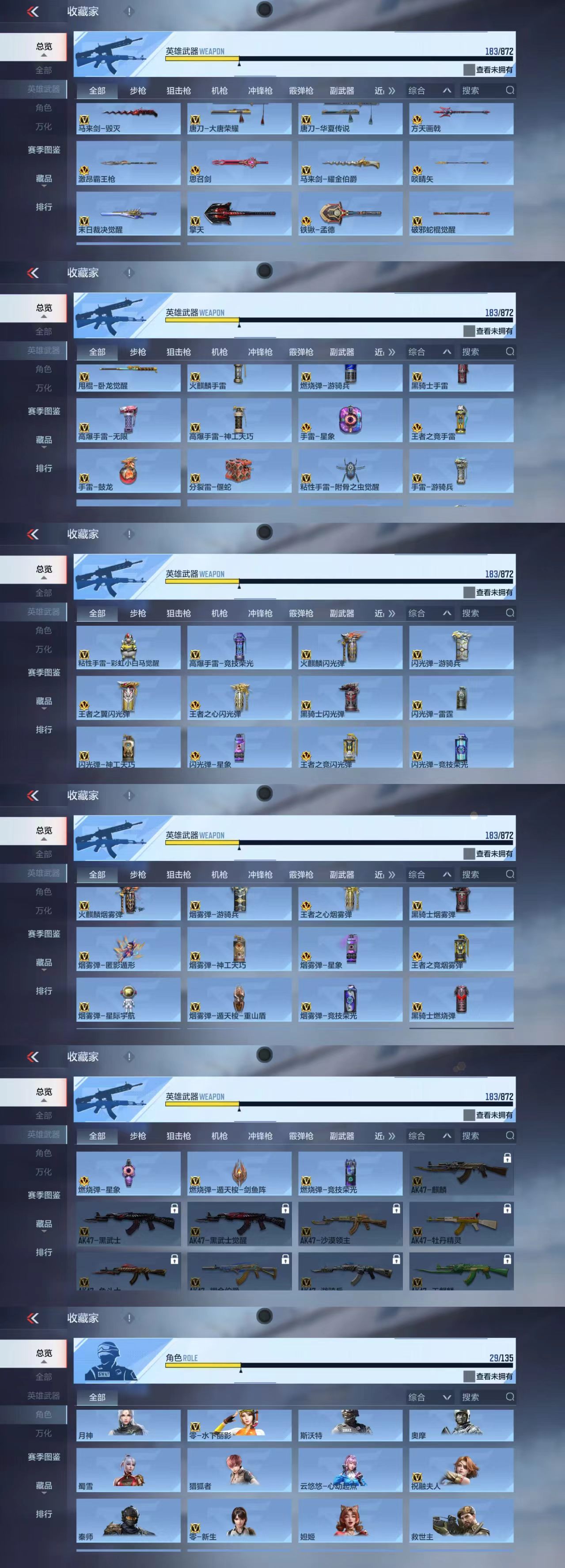 CFMCW431337枪战王者账号详情图3