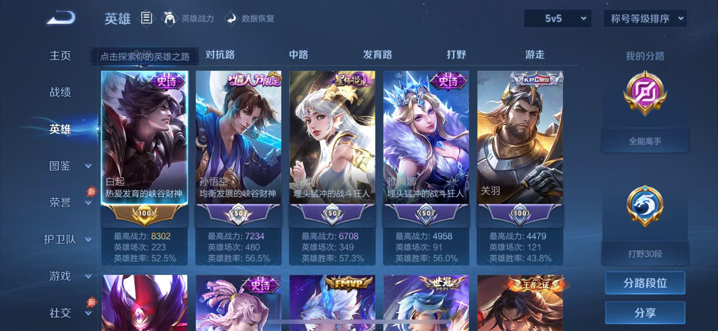 WZCMW4359589王者荣耀账号详情图4