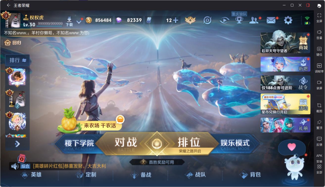 WZQM4338617王者荣耀账号详情图3
