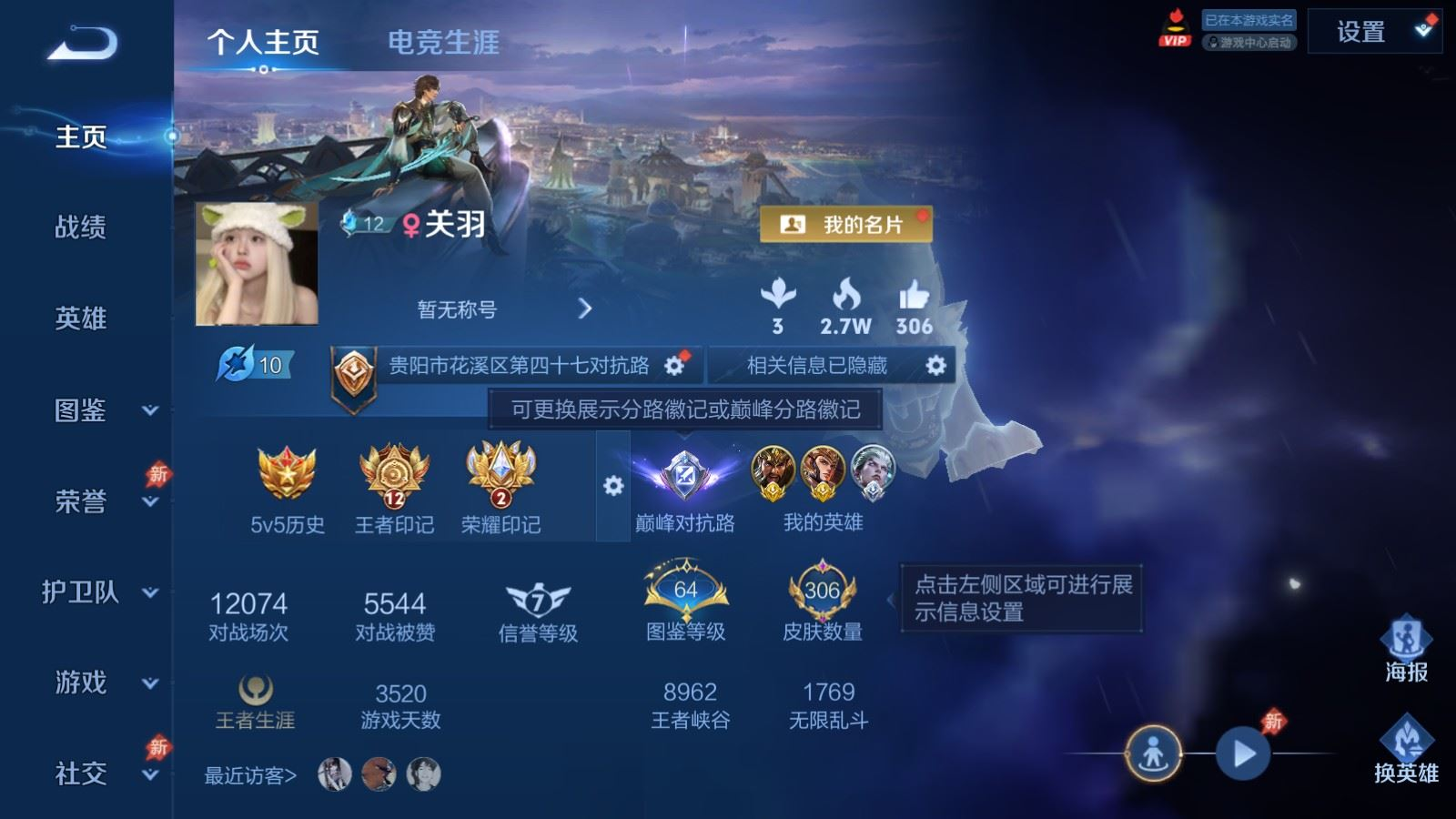 WZQM4339065王者荣耀账号详情图16