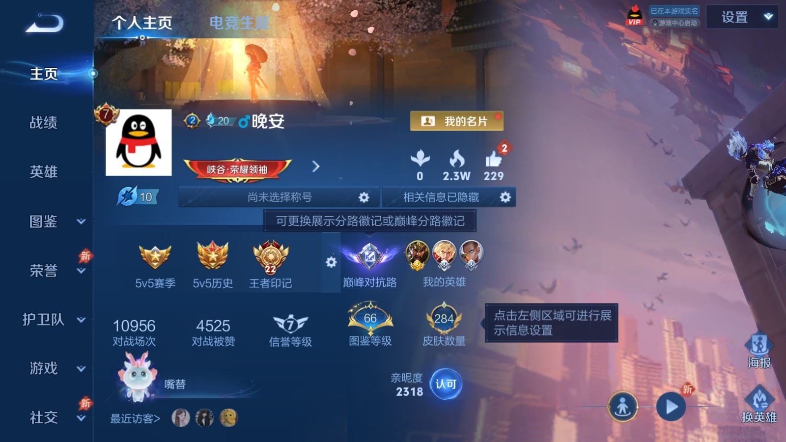 王者荣耀账号苹果QQ苹果Q-V7-284皮肤3典藏11传说 王者印记22 金标关羽 对抗路29段 发育路28段 3星传说
