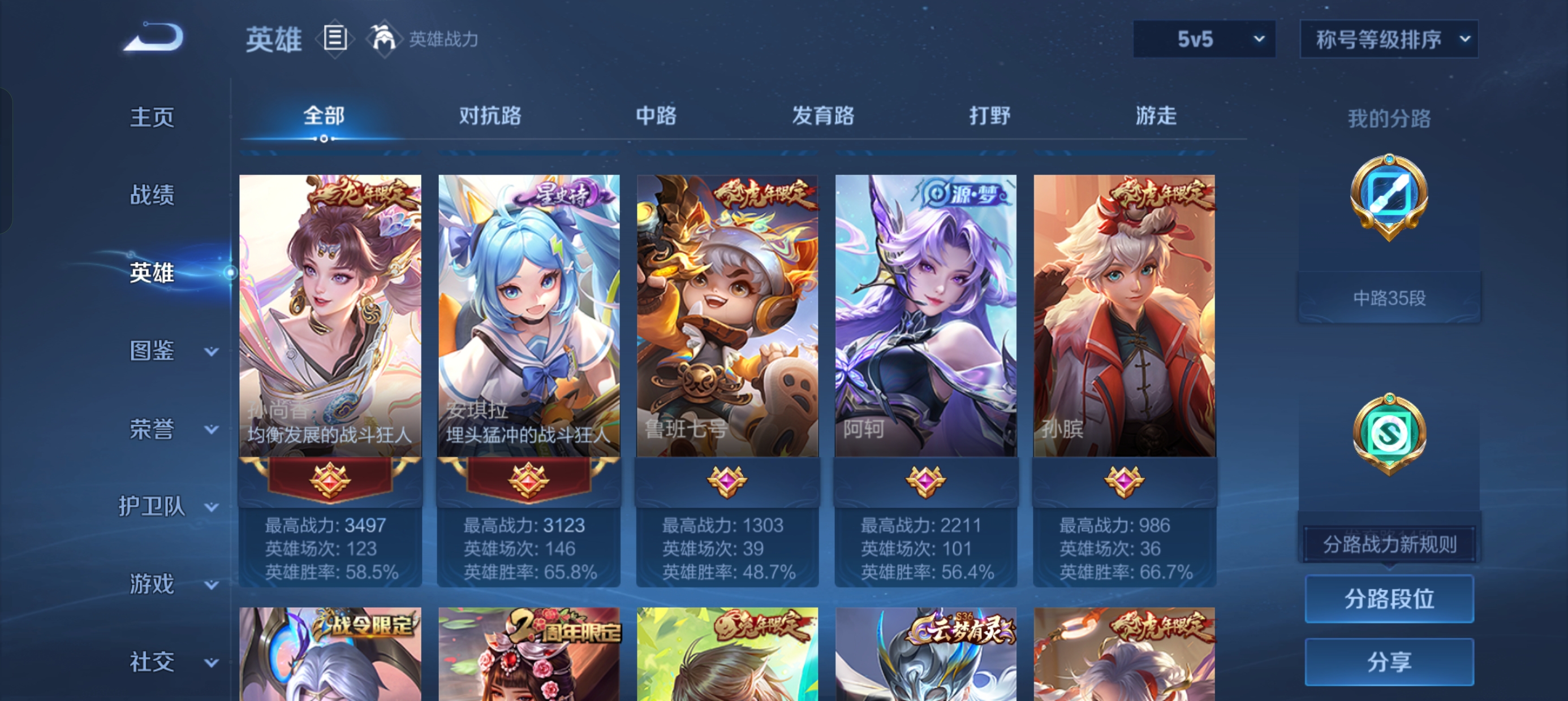 WZLX4340462王者荣耀账号详情图21