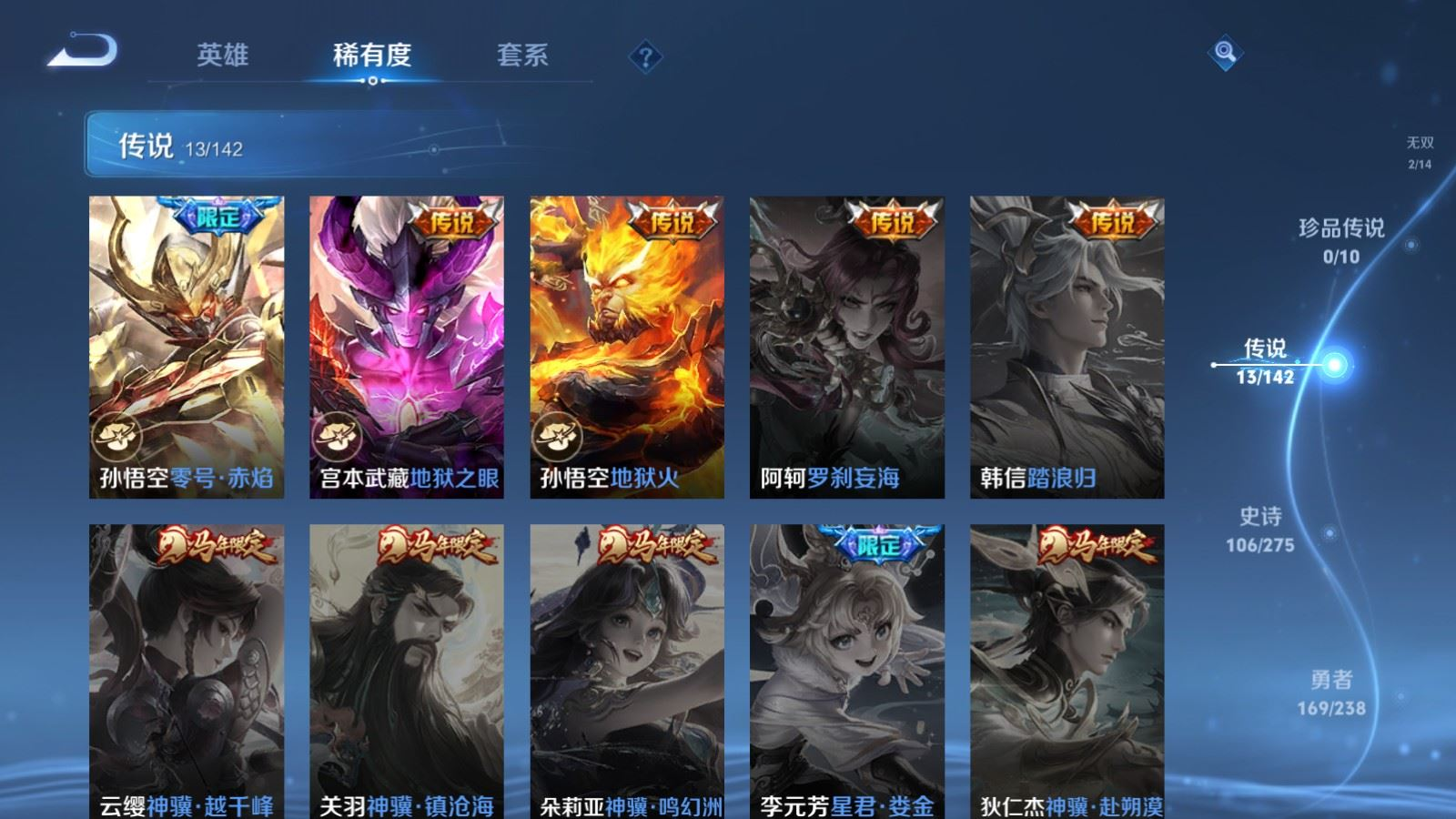 WZQM4340251王者荣耀账号详情图5