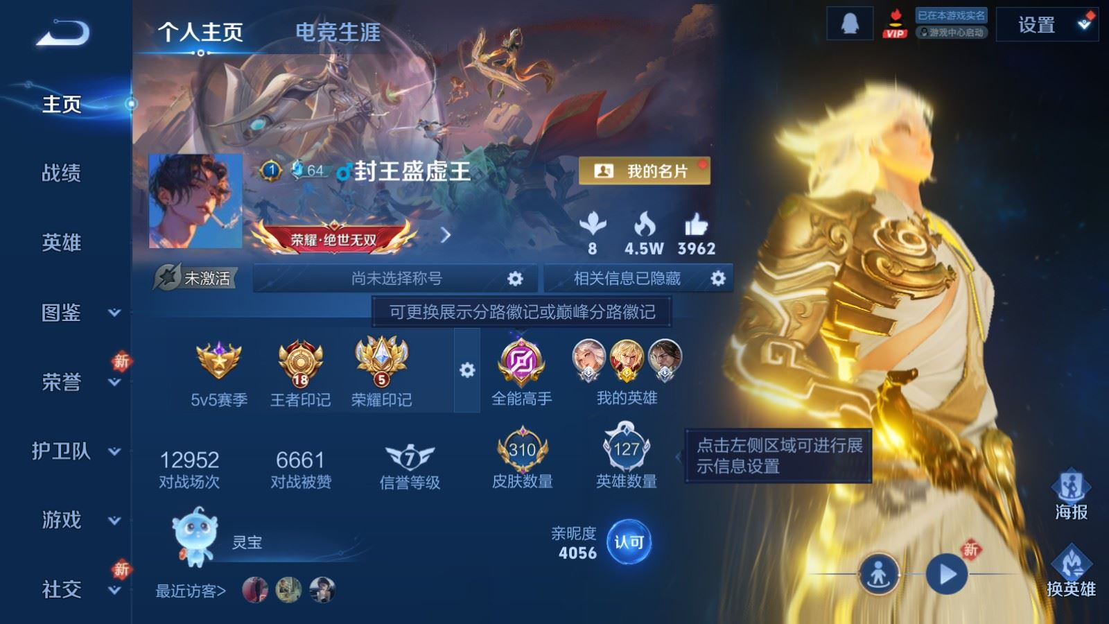 WZQM4341338王者荣耀账号详情图13