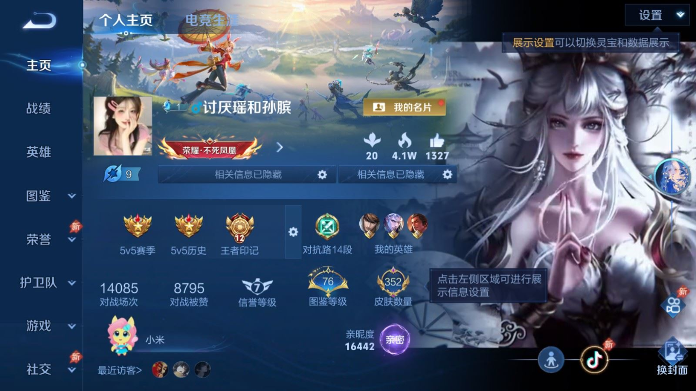 WZQM4341835王者荣耀账号详情图11