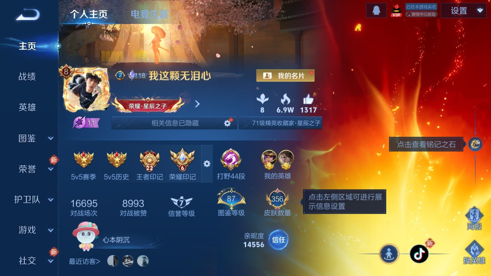 WZQM4341837王者荣耀账号详情图6