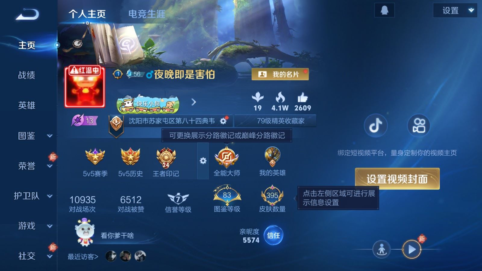WZQM4341903王者荣耀账号详情图13