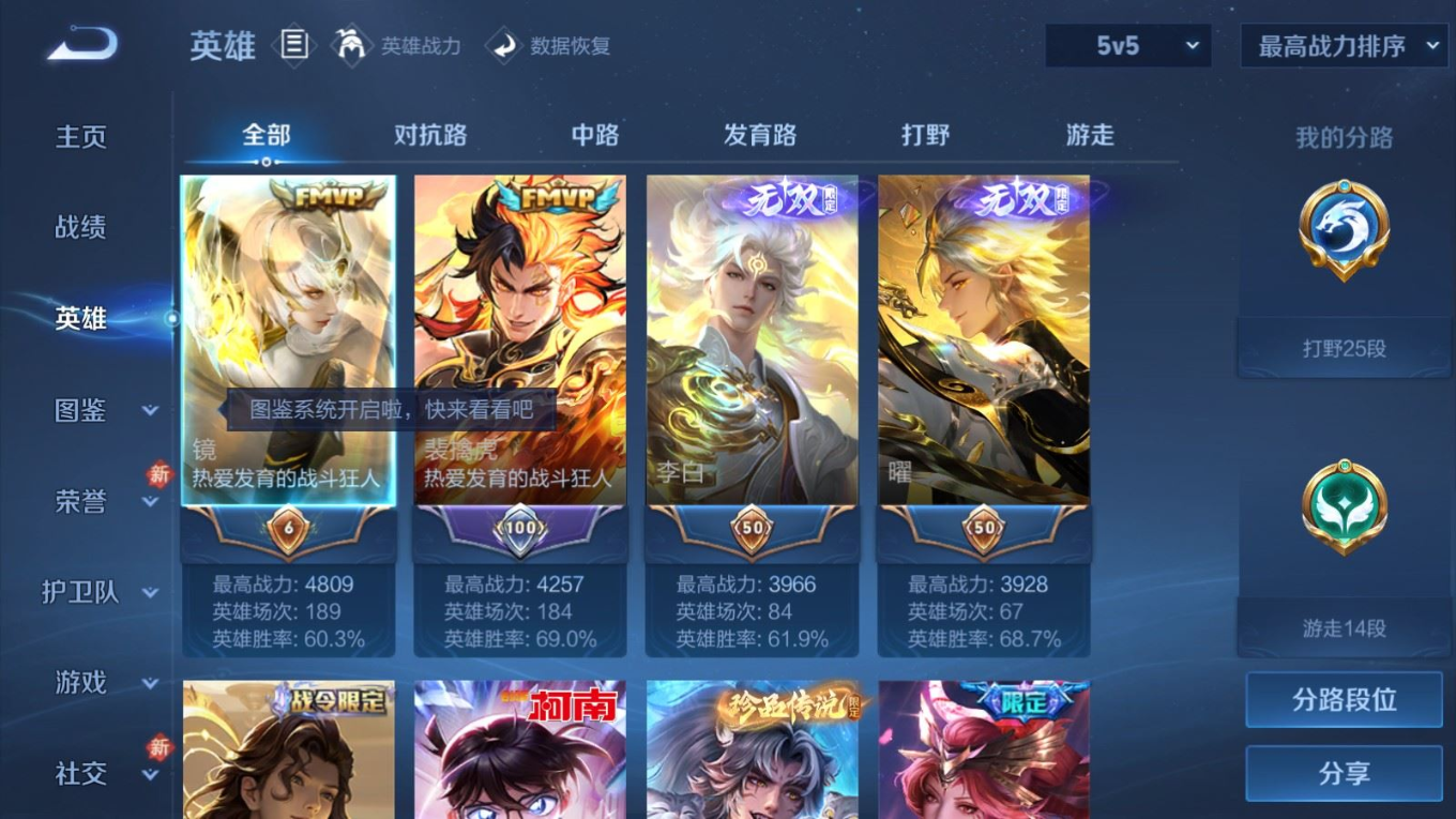 WZQM4341900王者荣耀账号详情图34
