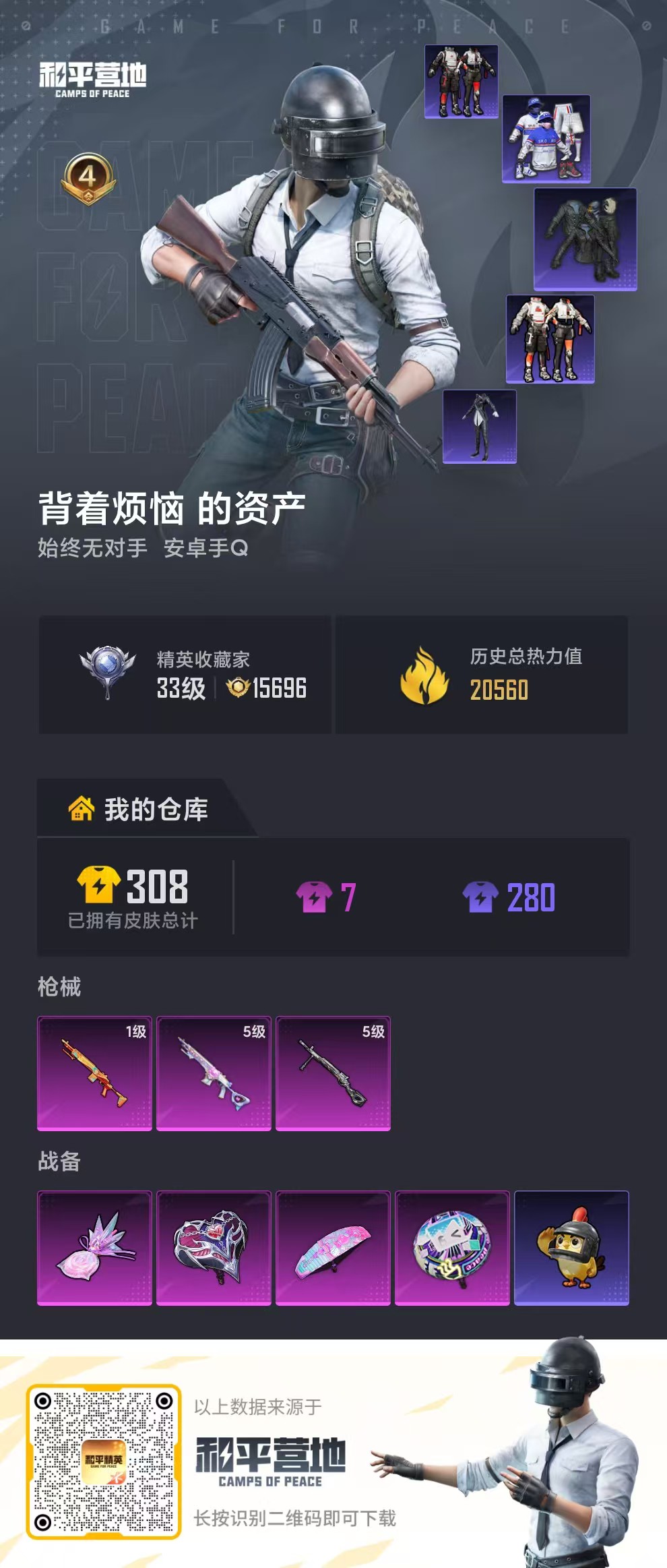 HPCMW4220467和平精英账号详情图2 HPCMW4220467和平精英账号详情图2