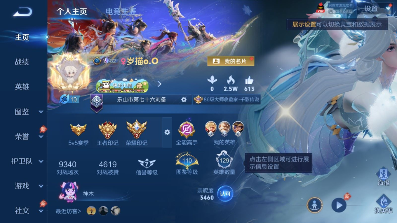 WZQM4345554王者荣耀账号详情图14