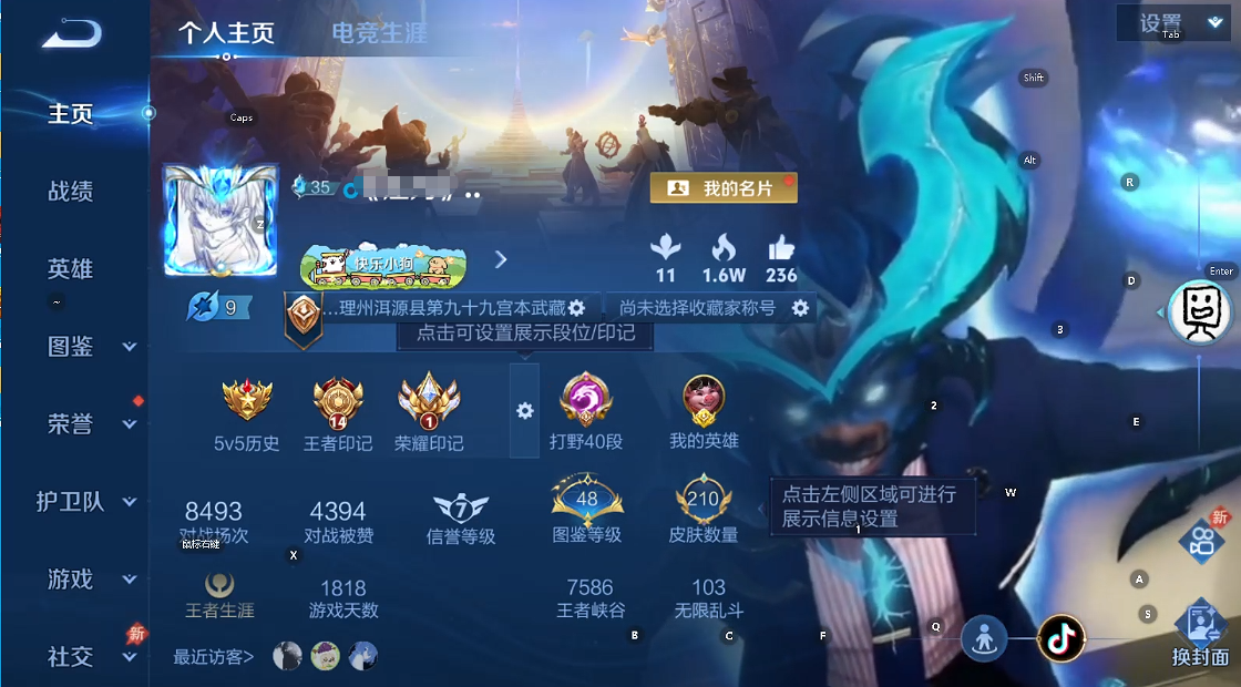 WZQM4354872王者荣耀账号详情图9