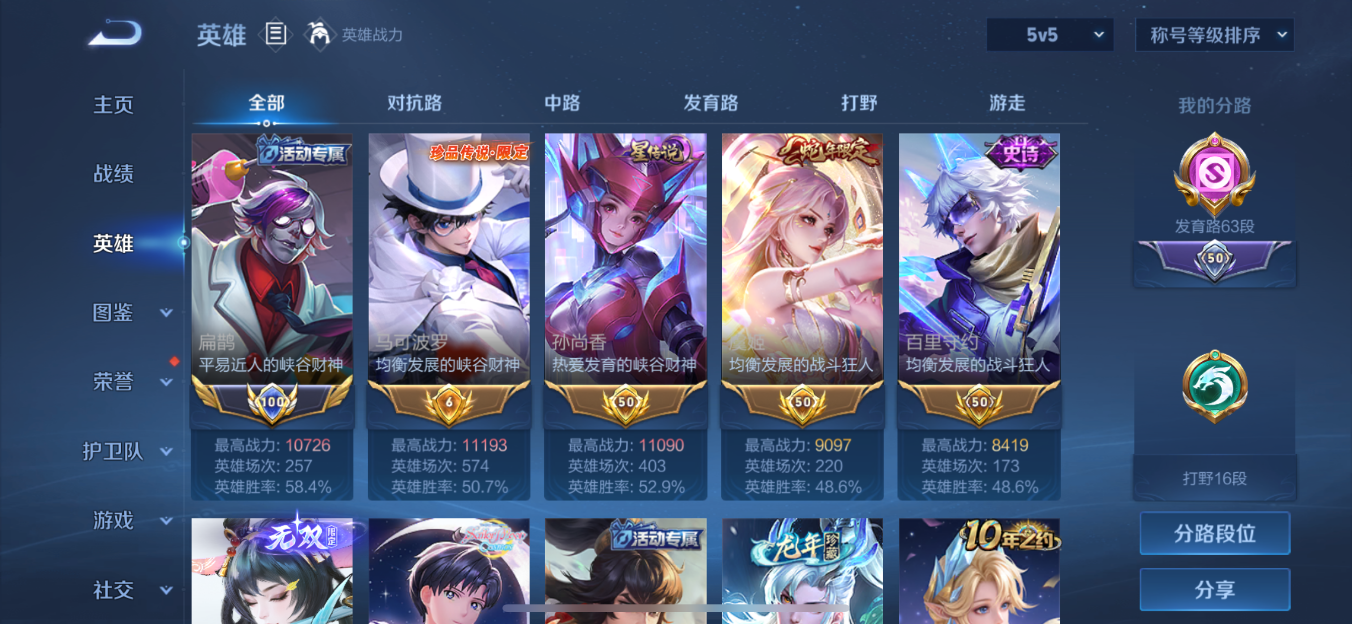 WZLX4348436王者荣耀账号详情图4