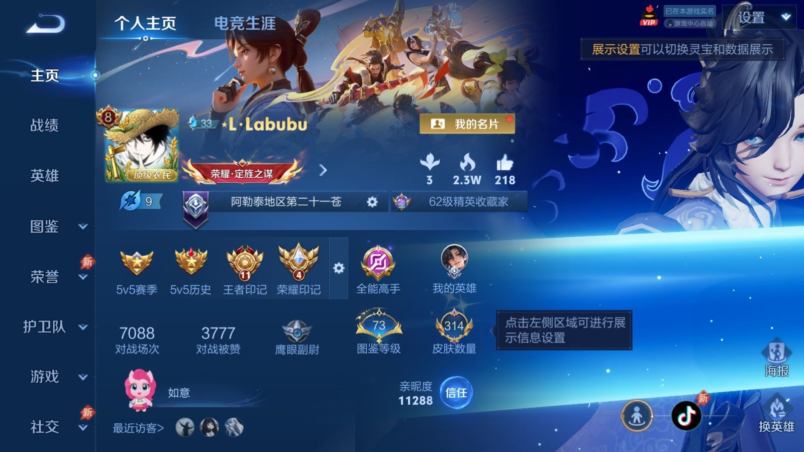 WZQM4349721王者荣耀账号详情图11