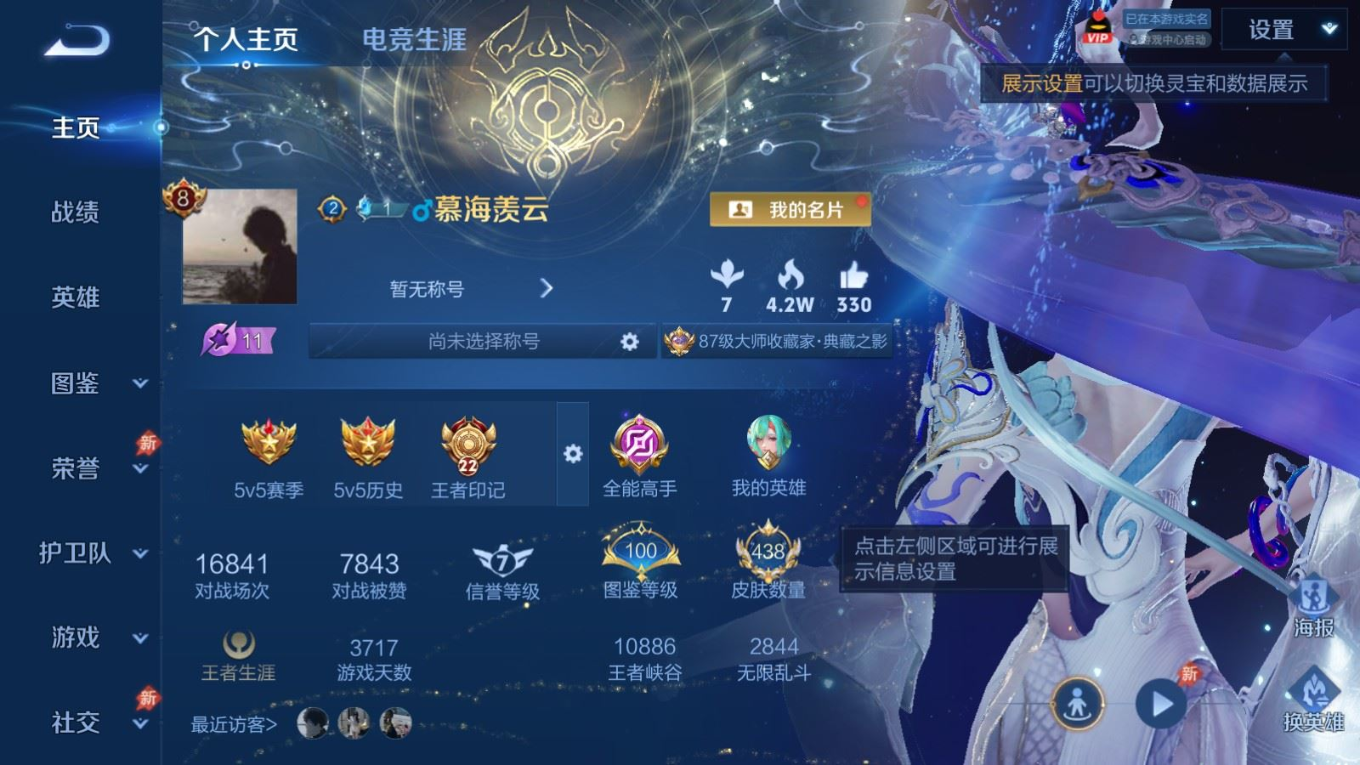 WZQM4353990王者荣耀账号详情图5