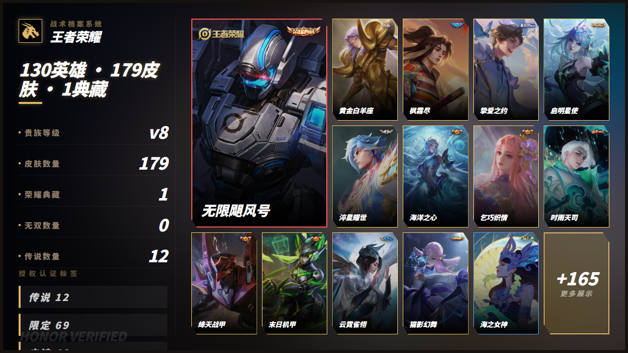 WZQM4360823王者荣耀账号详情图3