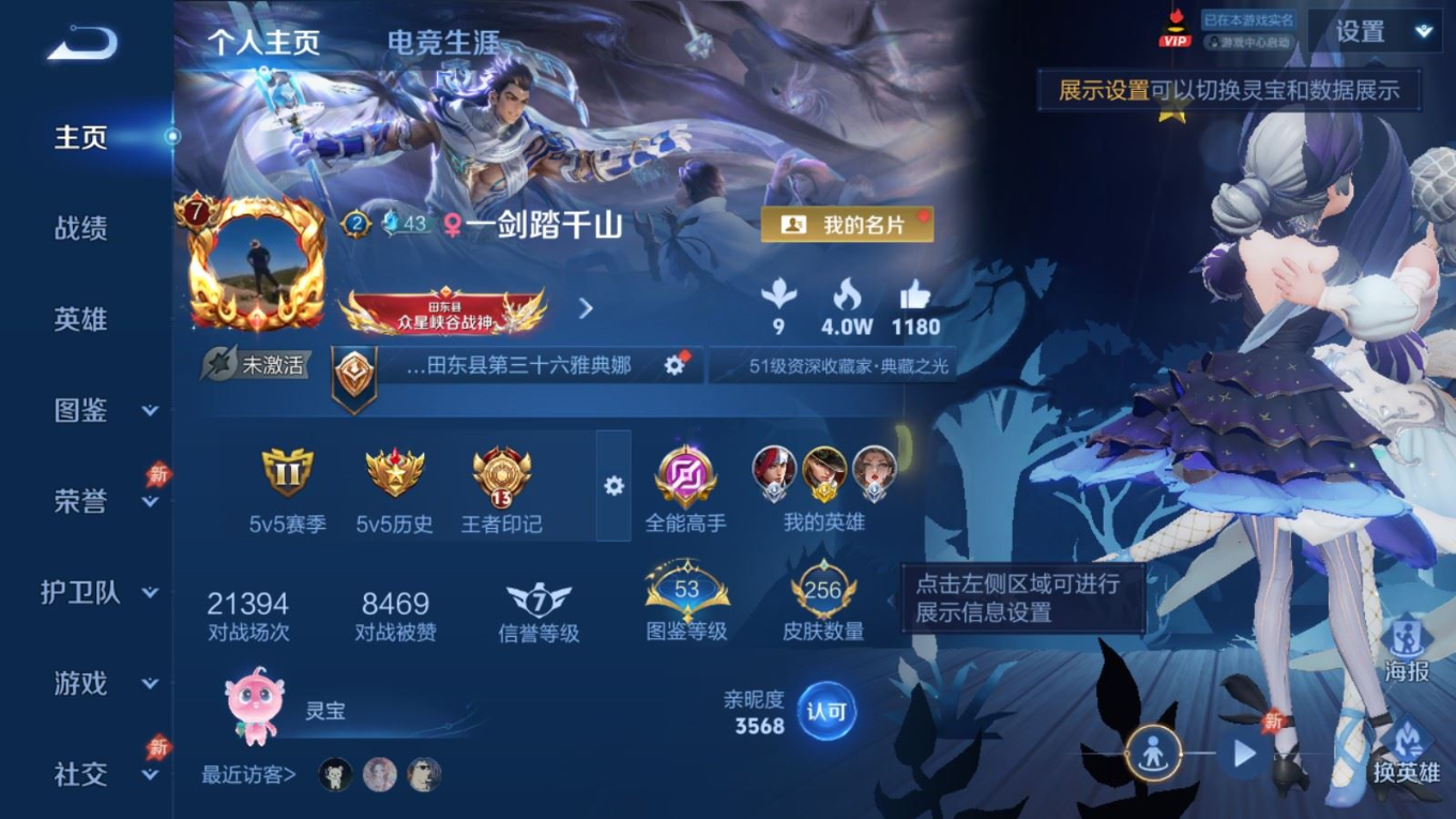 WZQM4360288王者荣耀账号详情图8