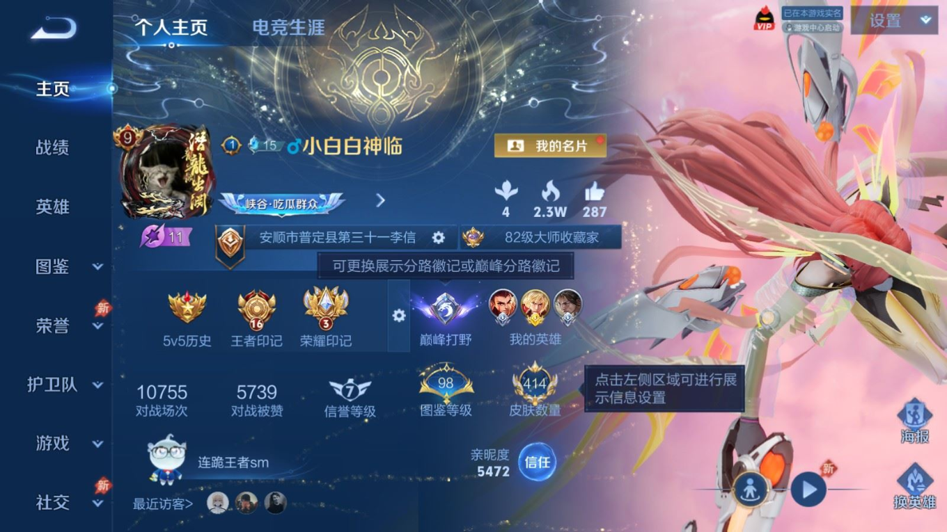 WZQM4362520王者荣耀账号详情图4