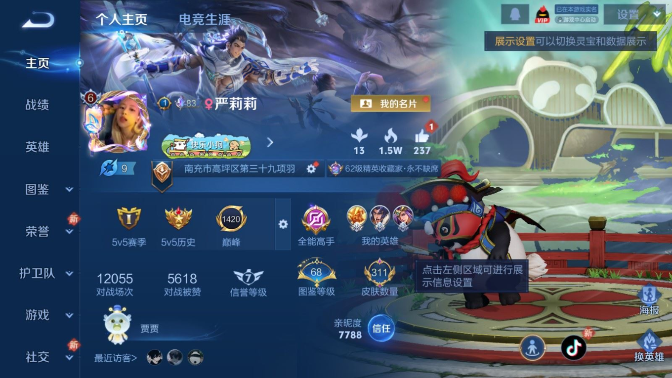 WZQM4367199王者荣耀账号详情图6 WZQM4367199王者荣耀账号详情图6