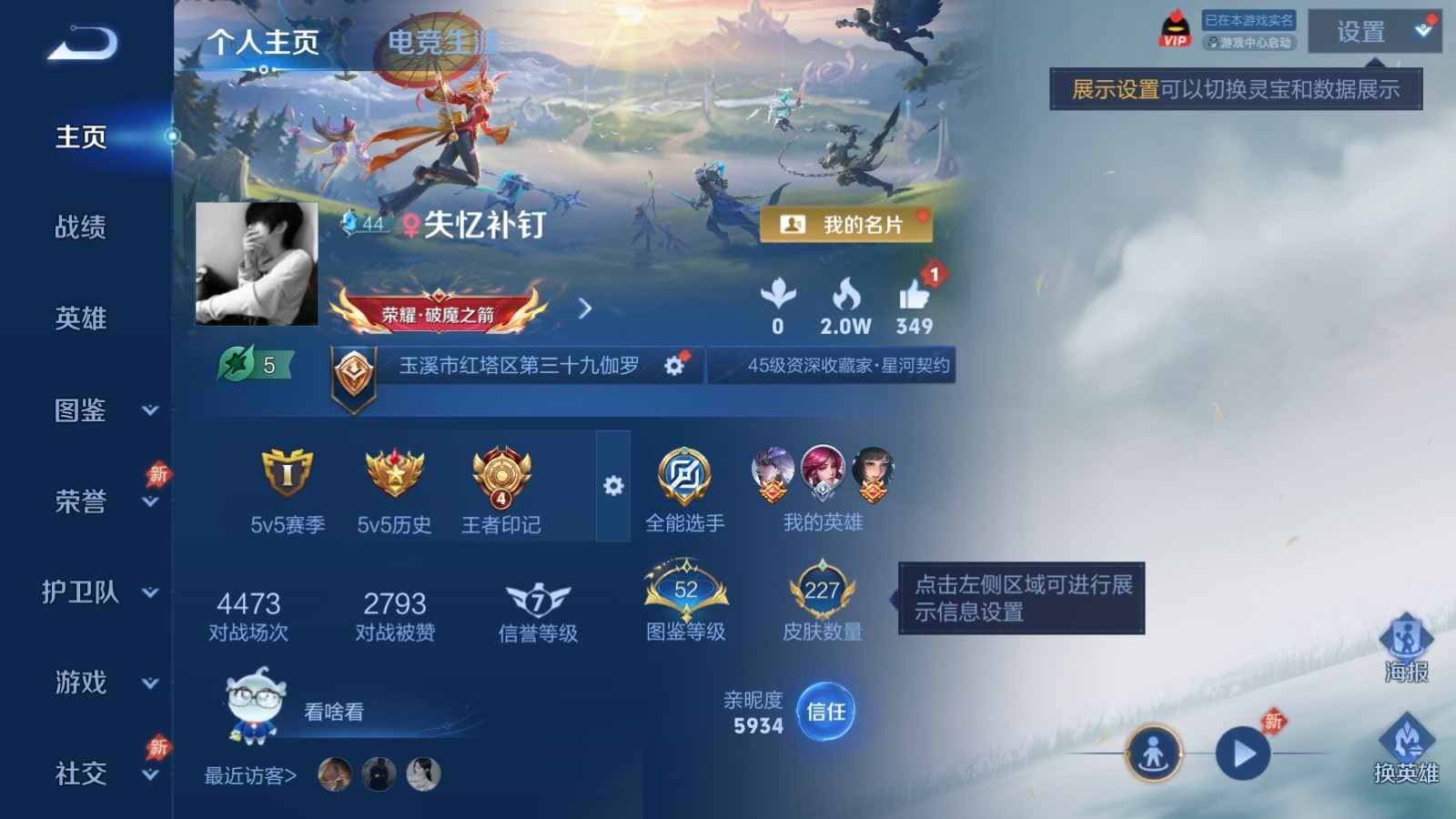 WZQM4371971王者荣耀账号详情图11