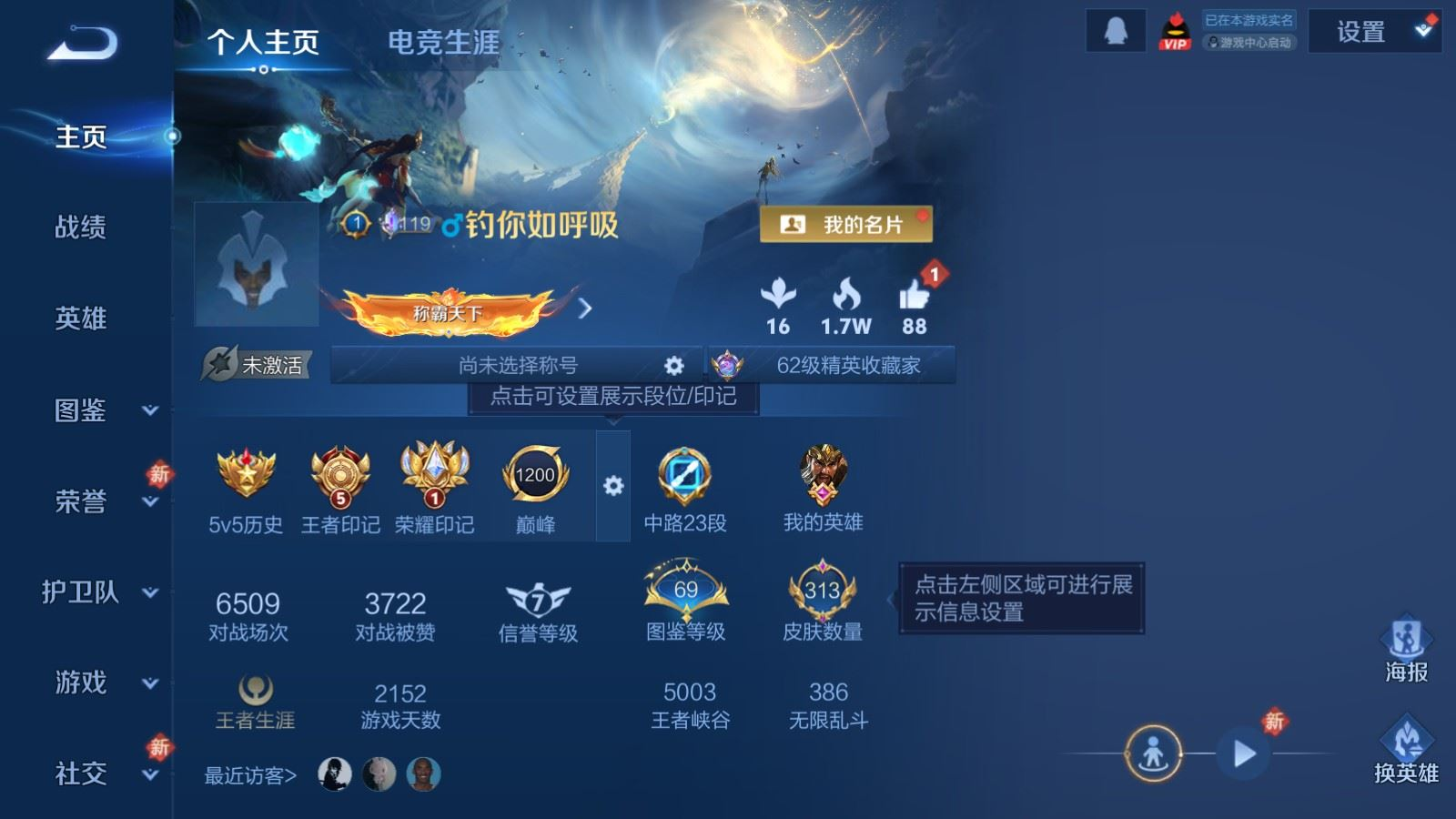 WZQM4372600王者荣耀账号详情图19 WZQM4372600王者荣耀账号详情图19
